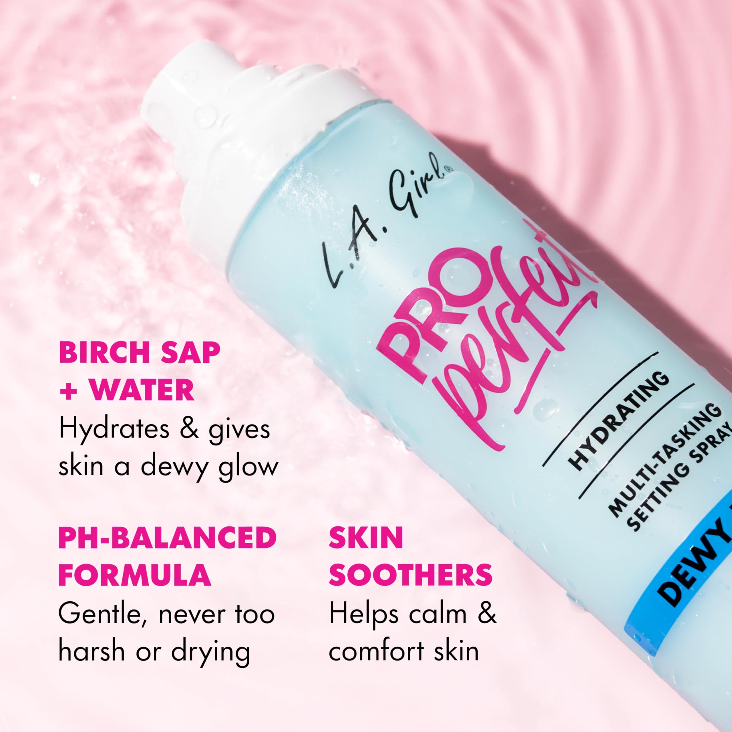 (6-pack) L.A. Girl Pro Perfect Long Lasting Setting Spray (Set) - Thumbnail 2