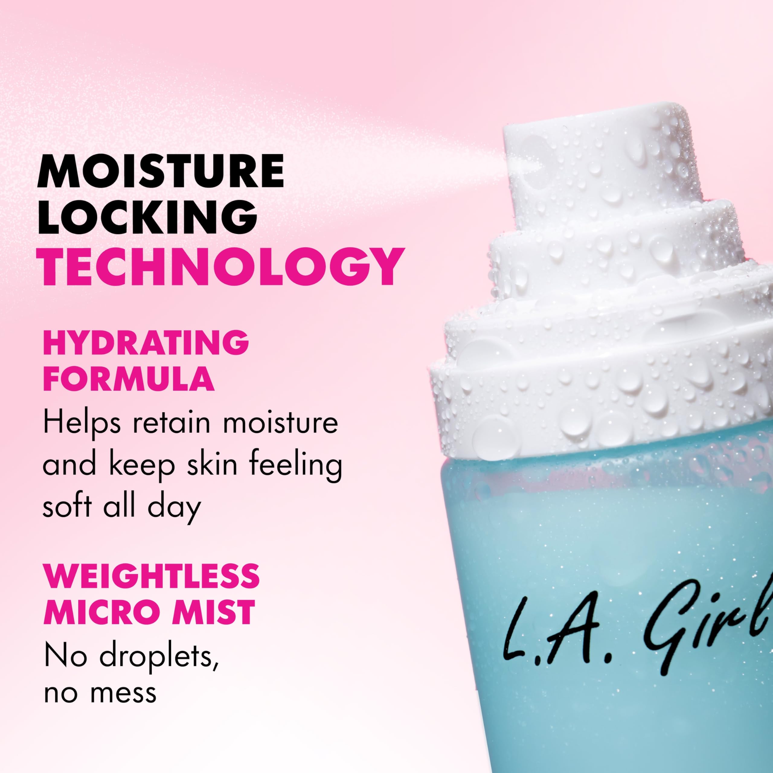 (6-pack) L.A. Girl Pro Perfect Long Lasting Setting Spray (Set)