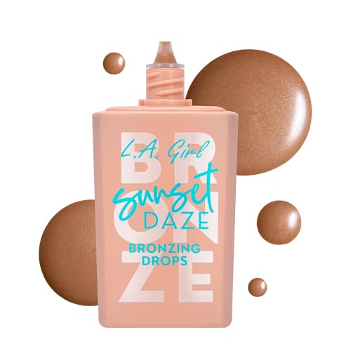 (3-pack) L.A. Girl Sunset Daze Liquid Bronzing Drops Sunbathe (Set) - Thumbnail 2