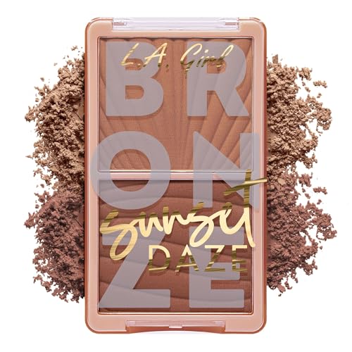 (3-pack) L.A. Girl Sunset Daze Matte Pressed Powder Bronzer (Set) - Thumbnail 2