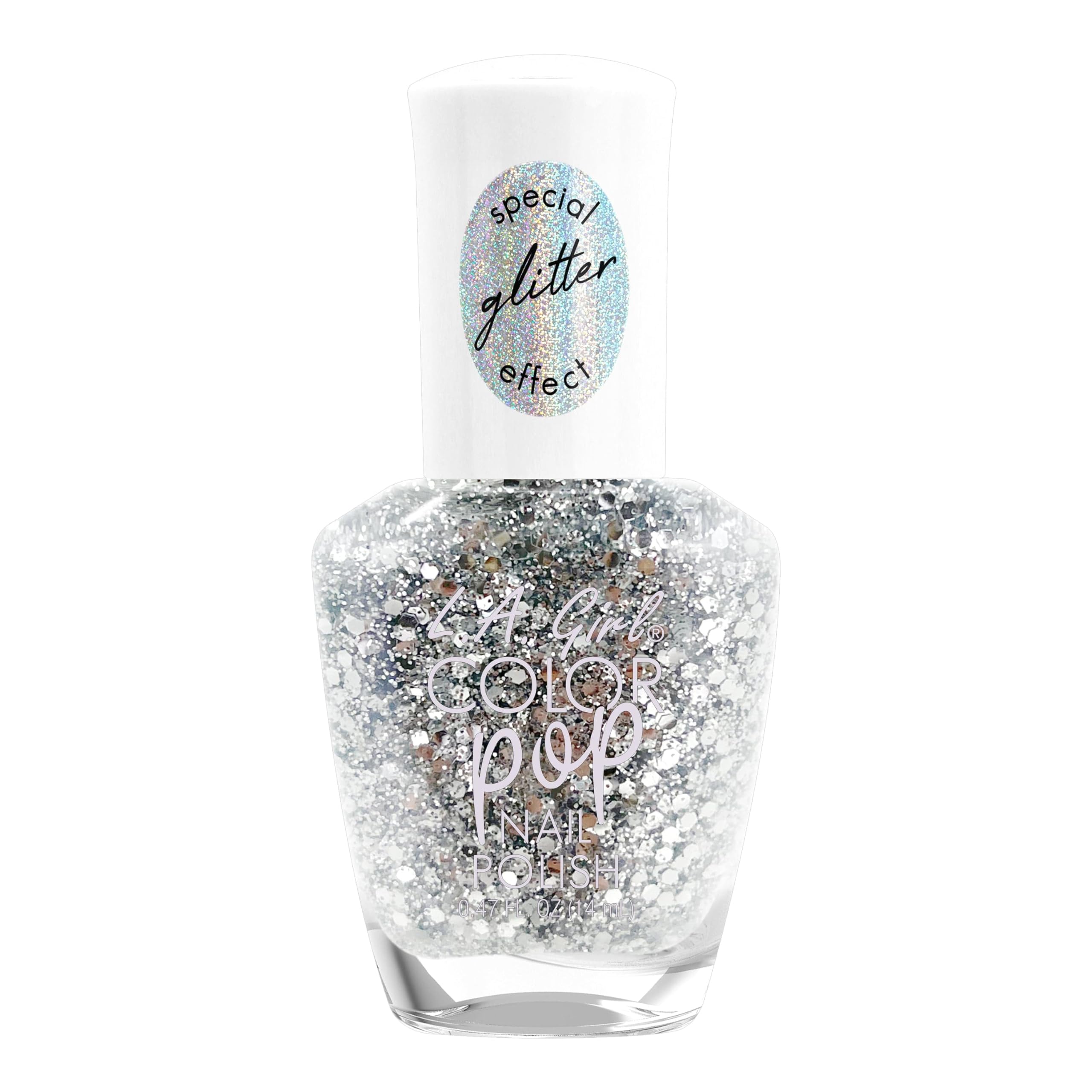 (48-pack) L.A. Girl Color Pop Nail Polish with Diamond Powder, GNL801G Explosion GNL801G