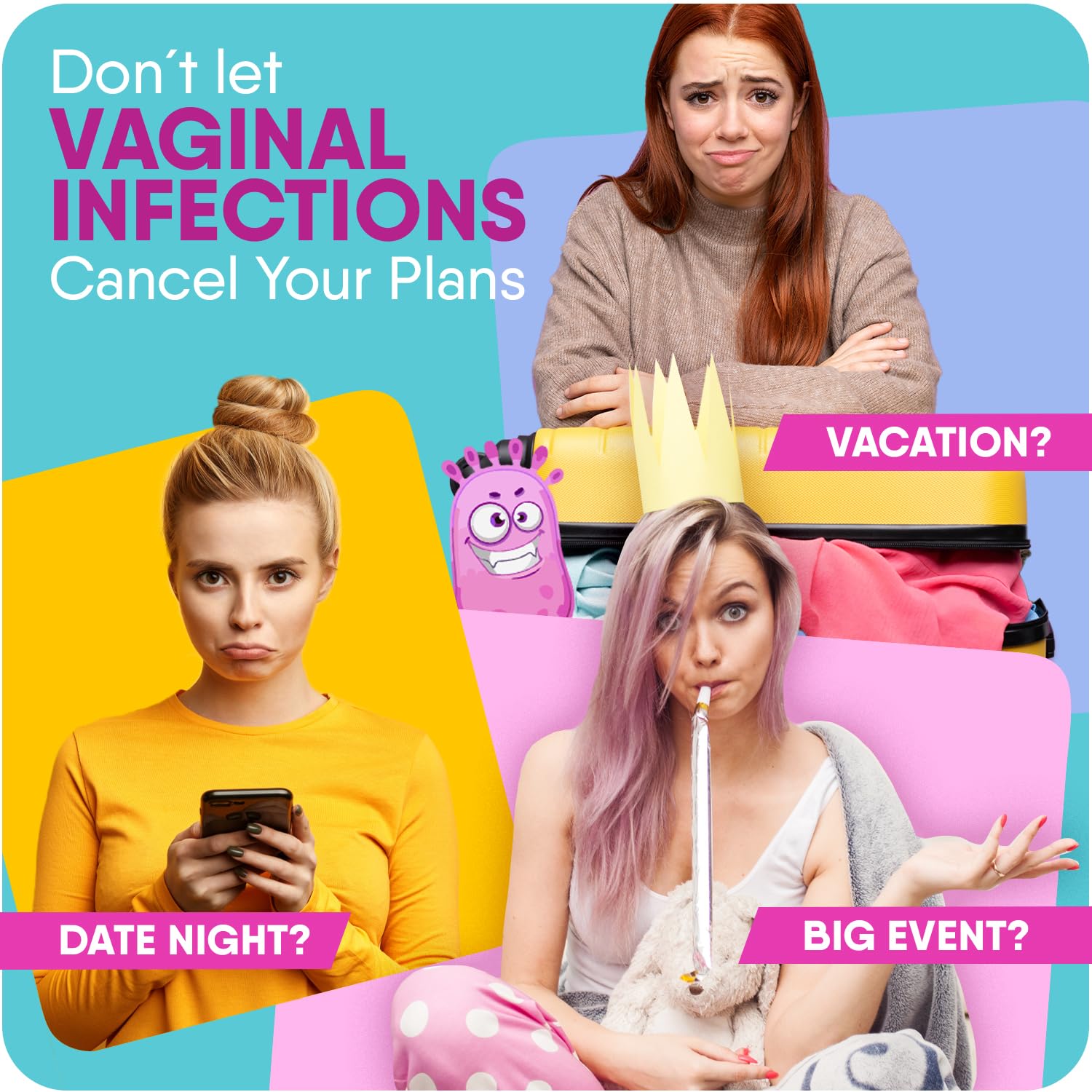 Lagicam 3 Day Vaginal Yeast Infection Treatment Start Working On the 1st Day - Thumbnail 2