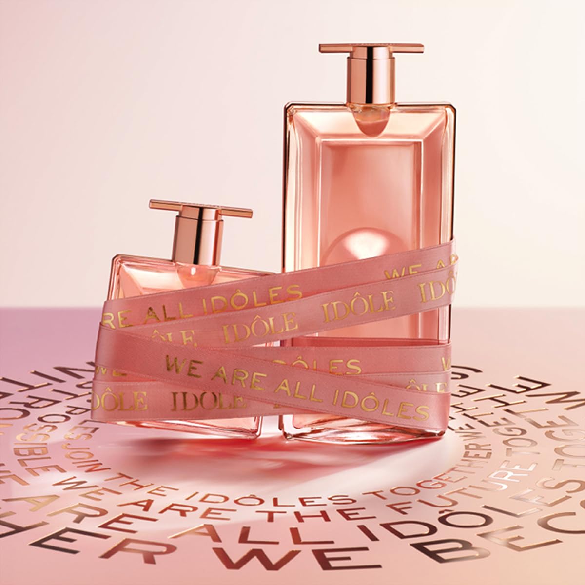 Lancôme Idôle Aura With Notes of Rose Jasmine Salted Vanilla Sunny Floral 3.4 - Thumbnail 3