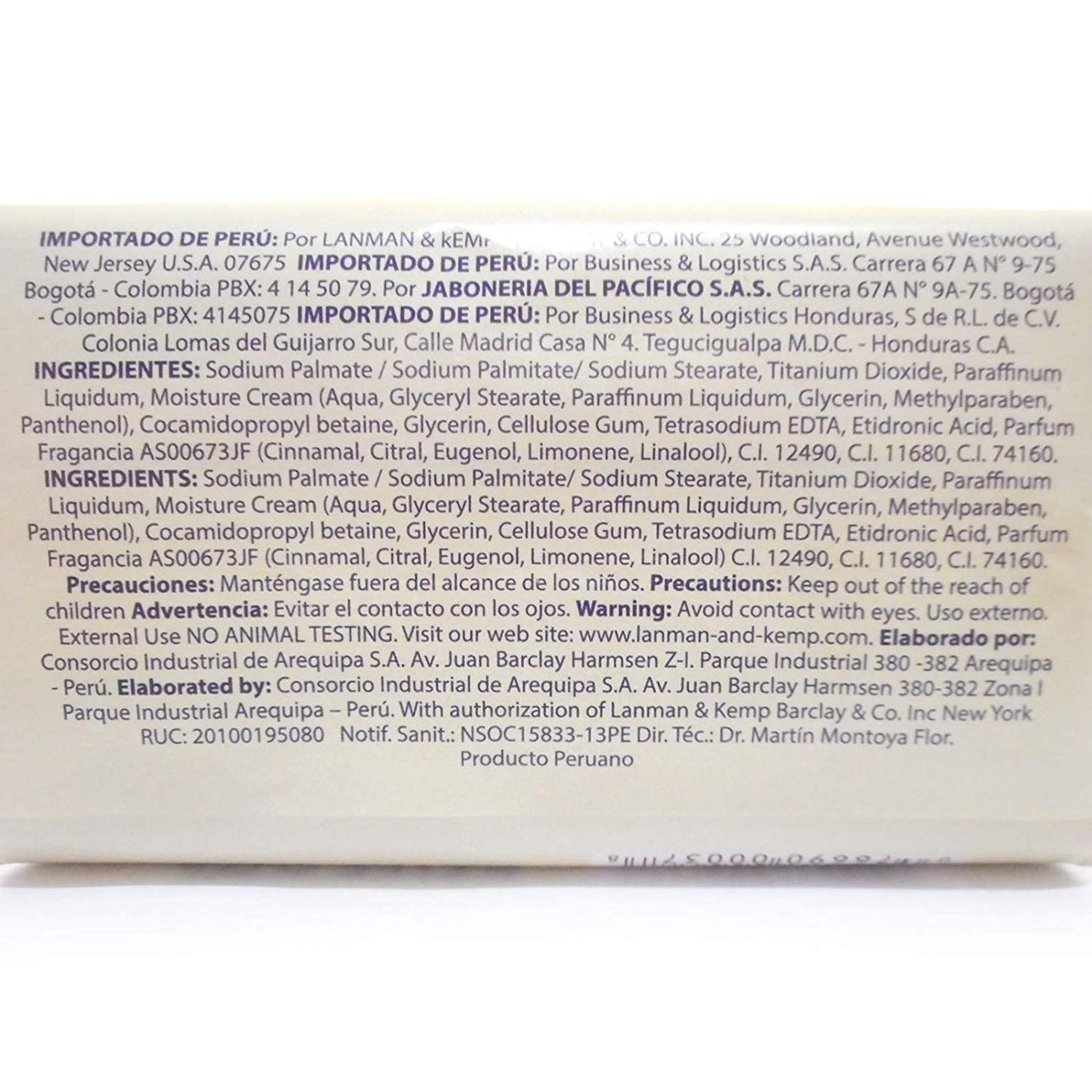 Florida Water Bar Soap 3.3 oz - Thumbnail 3