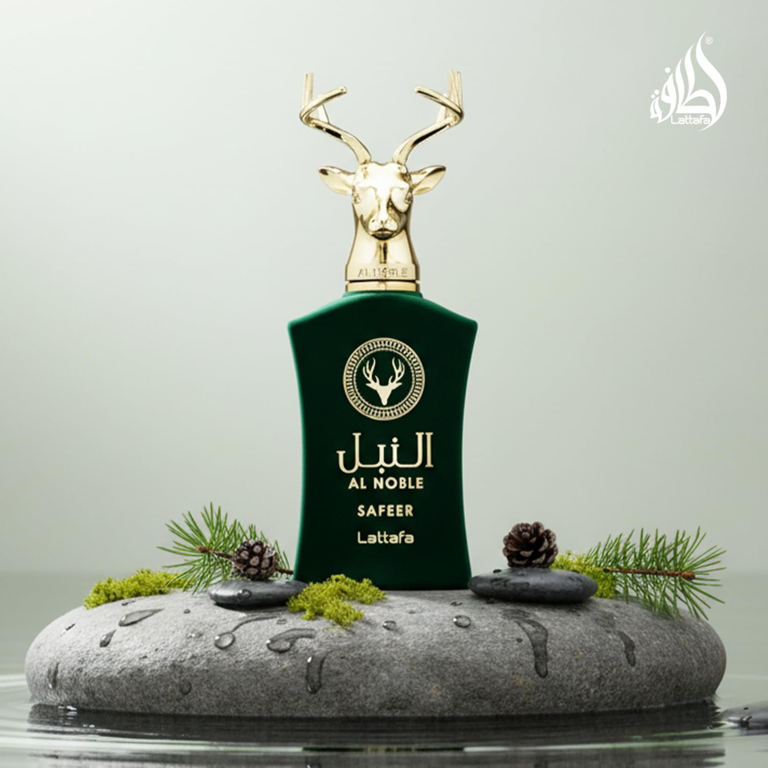 Lattafa Al Noble Safeer Green 3.4 U United Arab Emir. 48pcs Bybox EDP - Thumbnail 3