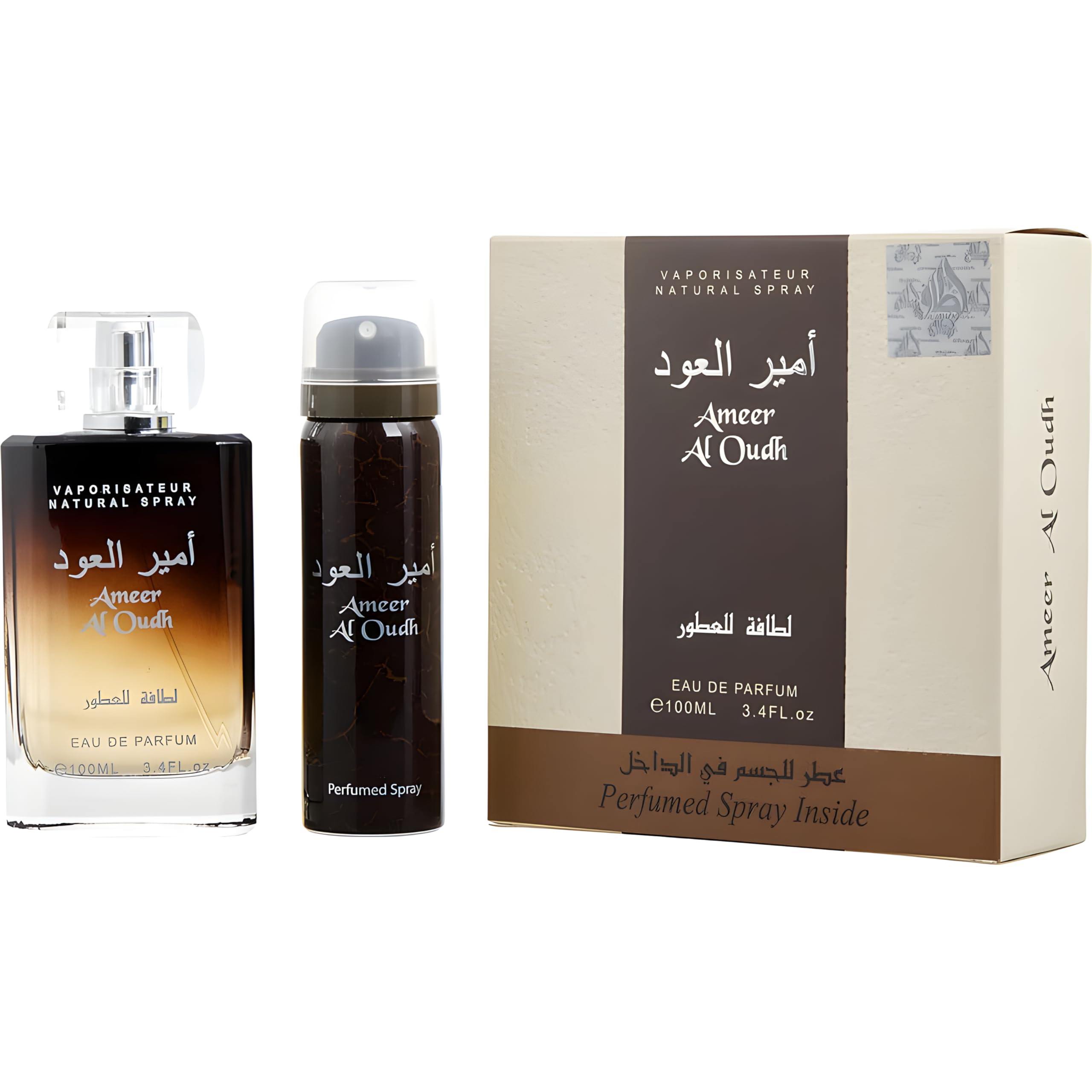 Lattafa Unisex Ameer Al Oudh Fragrances 6291106063707 Unisex EDP 3.4 oz - Thumbnail 2
