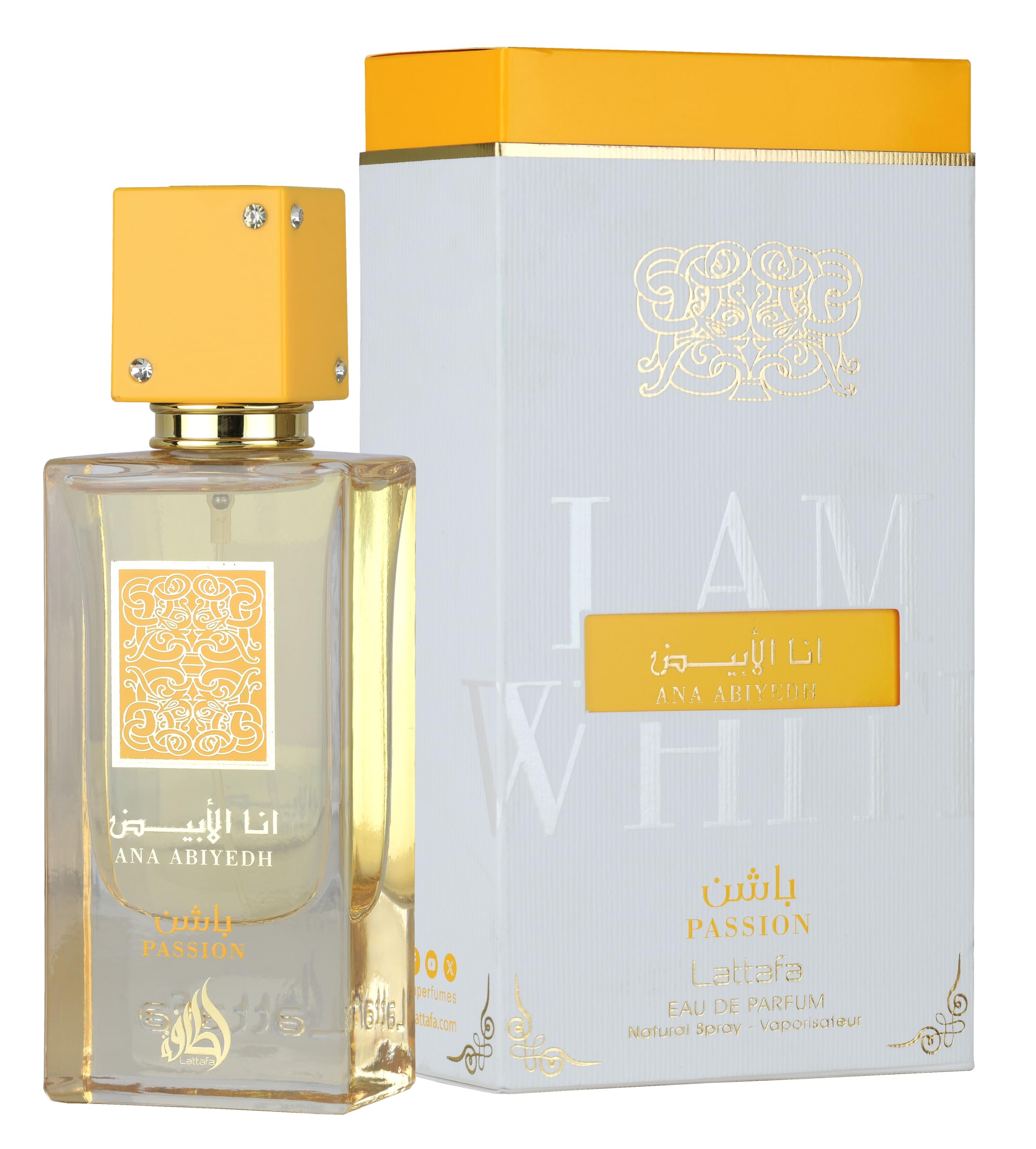 Lattafa Ana Abiyedh Passion 2.0 U United Arab Emir. 48pcs Bybox EDP
