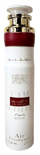 Lattafa Ana Abiyedh Rouge Spicy Woody Amber Musky Air Freshener / 300 ml (10.1 - Thumbnail 2