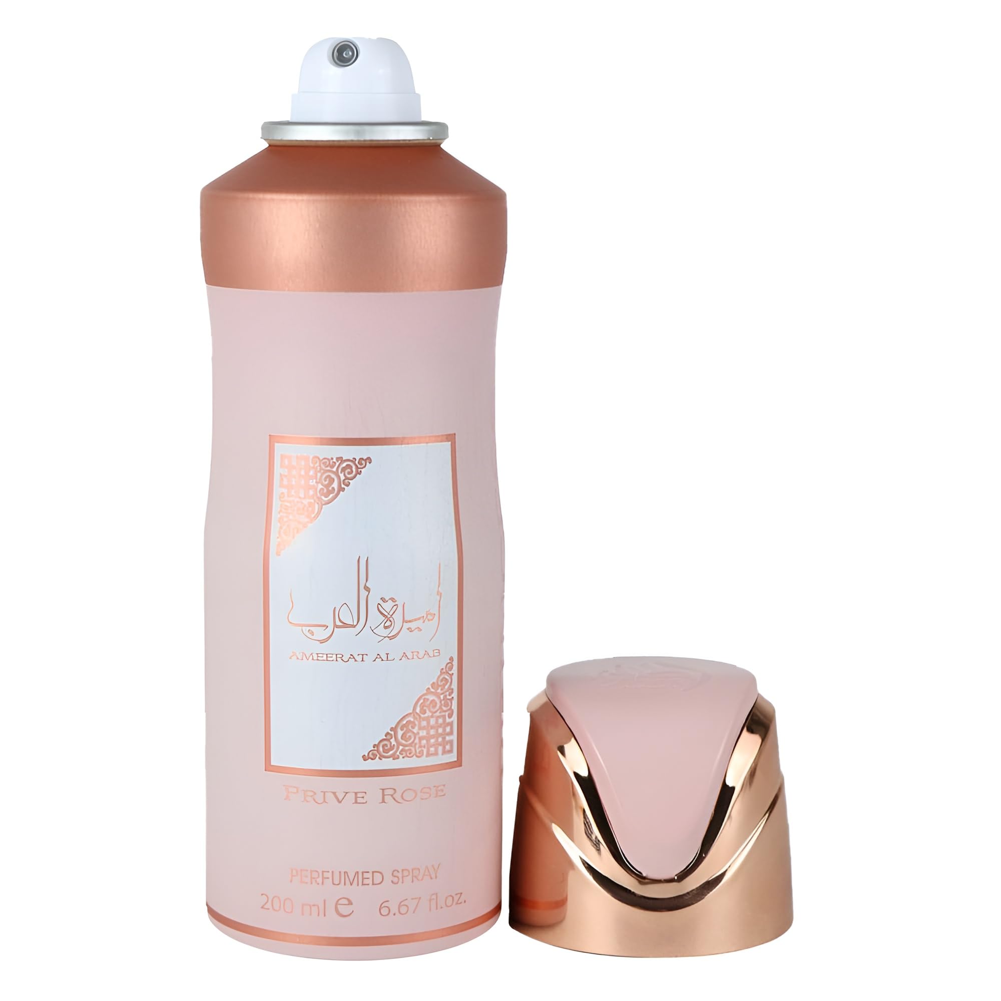 [Deodorant] Ameerat Al Arab Prive Rose By Lattafa Perfumed Deodorant Women 6.7 oz