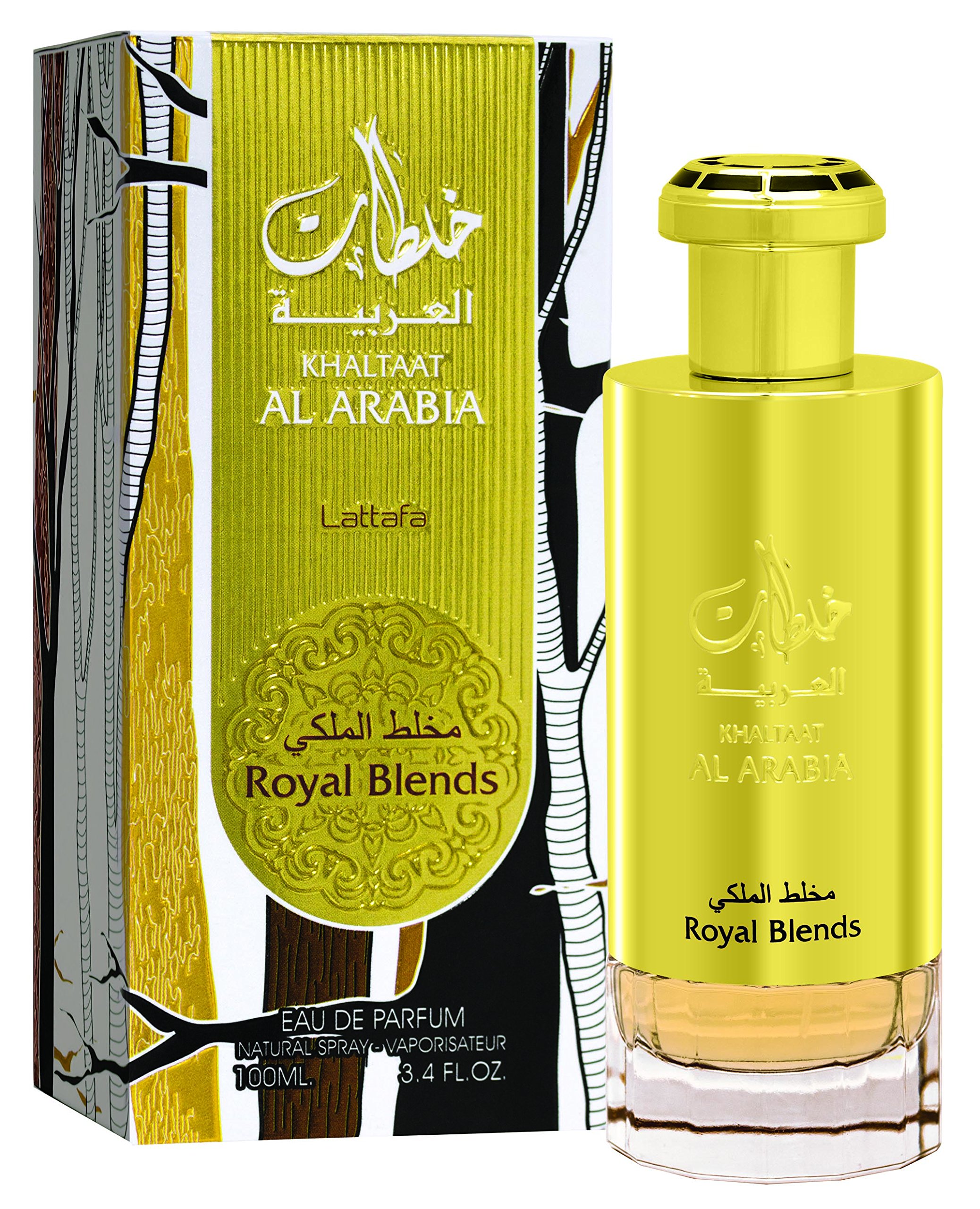 Lattafa Khaltat Al Arabia Royal Blends Gold Fruity Spicy Woody Amber Long