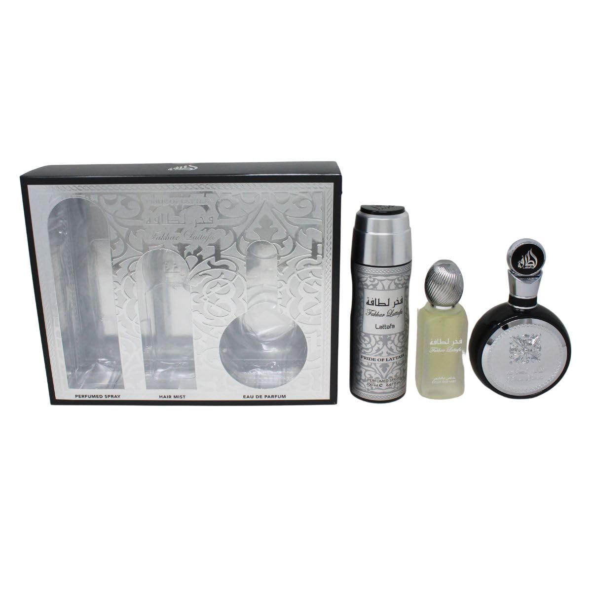 [Set] Lattafa Fakhar 3 Piece Set For Men EDP 3.4 oz - Thumbnail 2