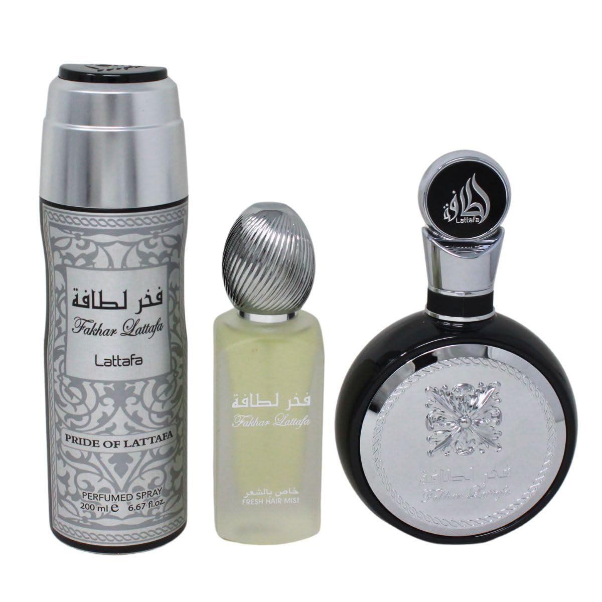 [Set] Lattafa Fakhar 3 Piece Set For Men EDP 3.4 oz - Thumbnail 3