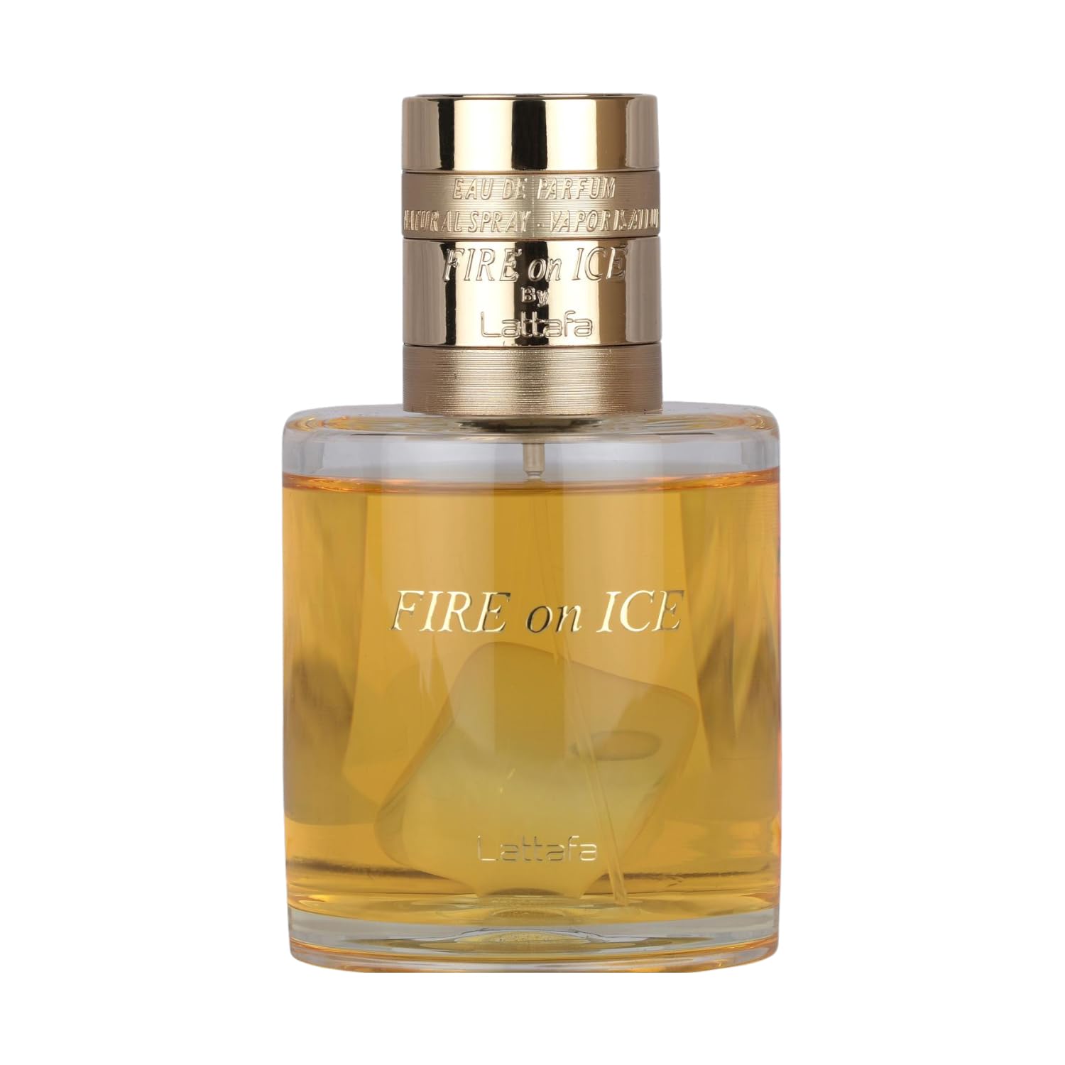 Lattafa Fire On Ice Fruity Spicy Woody Ambery Long Lasting for Unisex / Unisex - Thumbnail 3