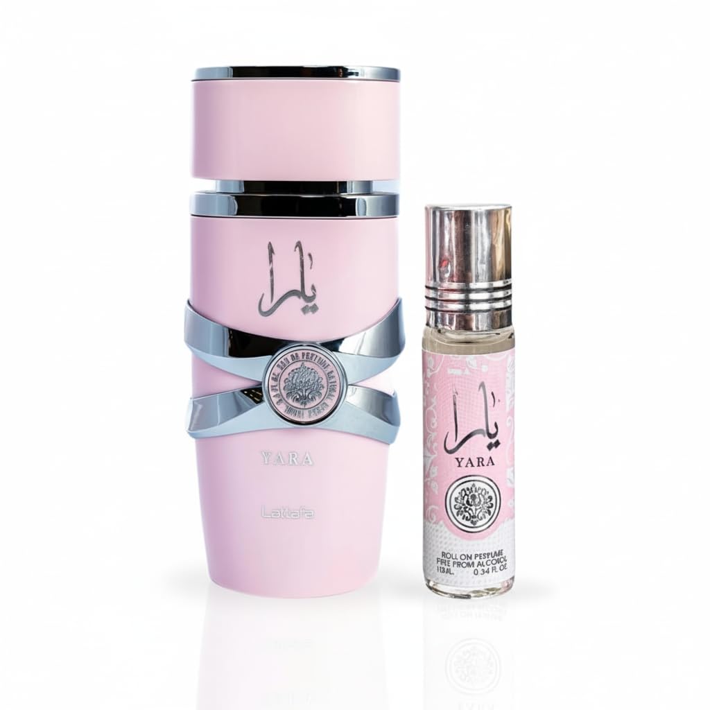 [Deodorant] Lattafa Yara 2 Piece Bundle For Women EDP 3.4 oz - Thumbnail 2
