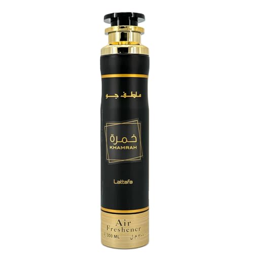 Lattafa Khamrah Gourmand Spicy Sweet Amber Air Freshener / 300 ml (10.1 oz) - Thumbnail 3