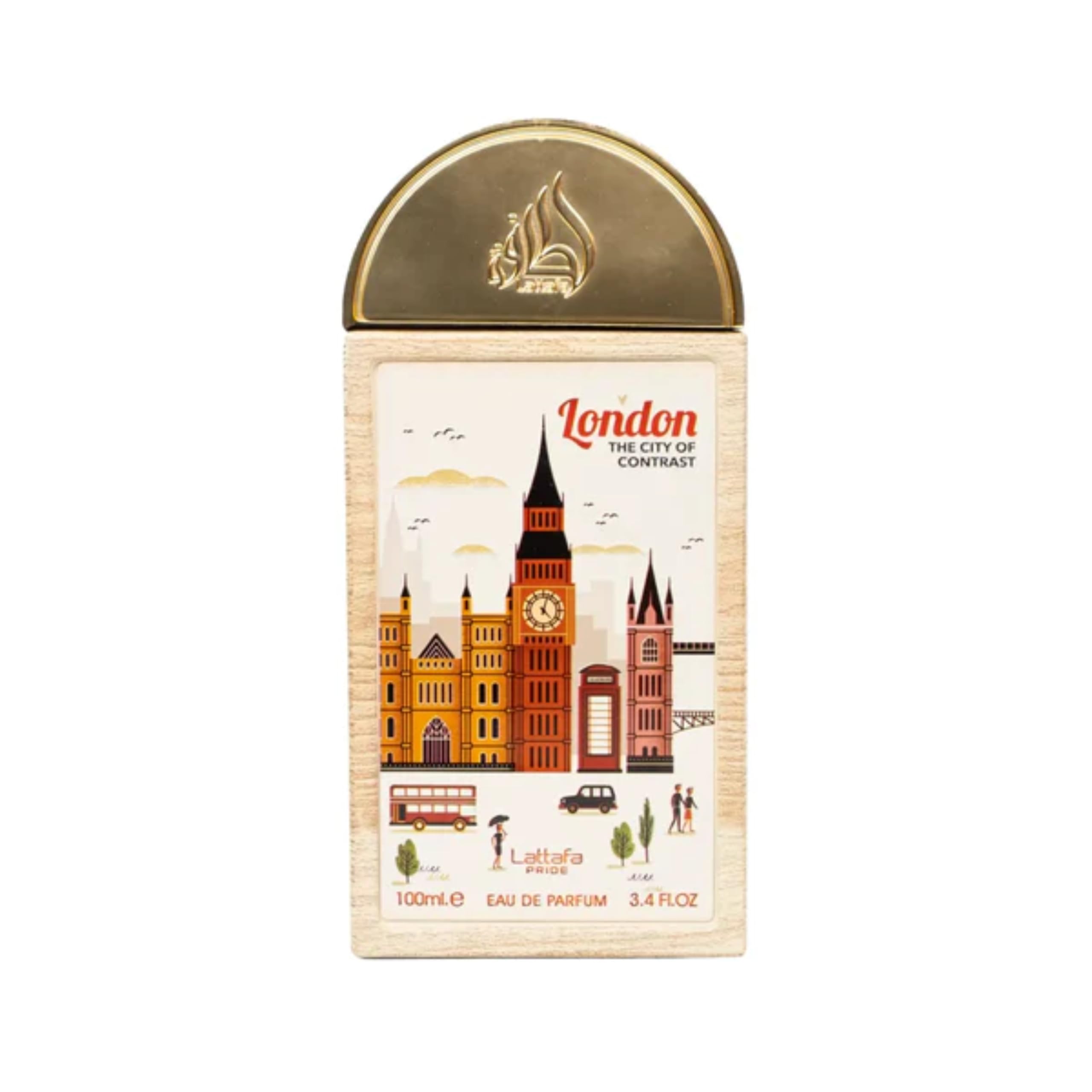 Lattafa Pride London City On Contrast / 100 ml (3.4 oz) - Thumbnail 2