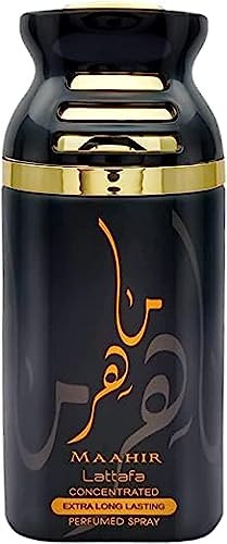[Deodorant] Lattafa Maahir Concentrated Perfumed Deodorant Unisex 6.6 oz - Thumbnail 2