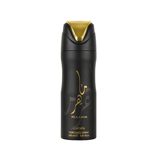 [Deodorant] Lattafa Maahir Perfumed Deodorant Unisex 6.6 oz - Thumbnail 2