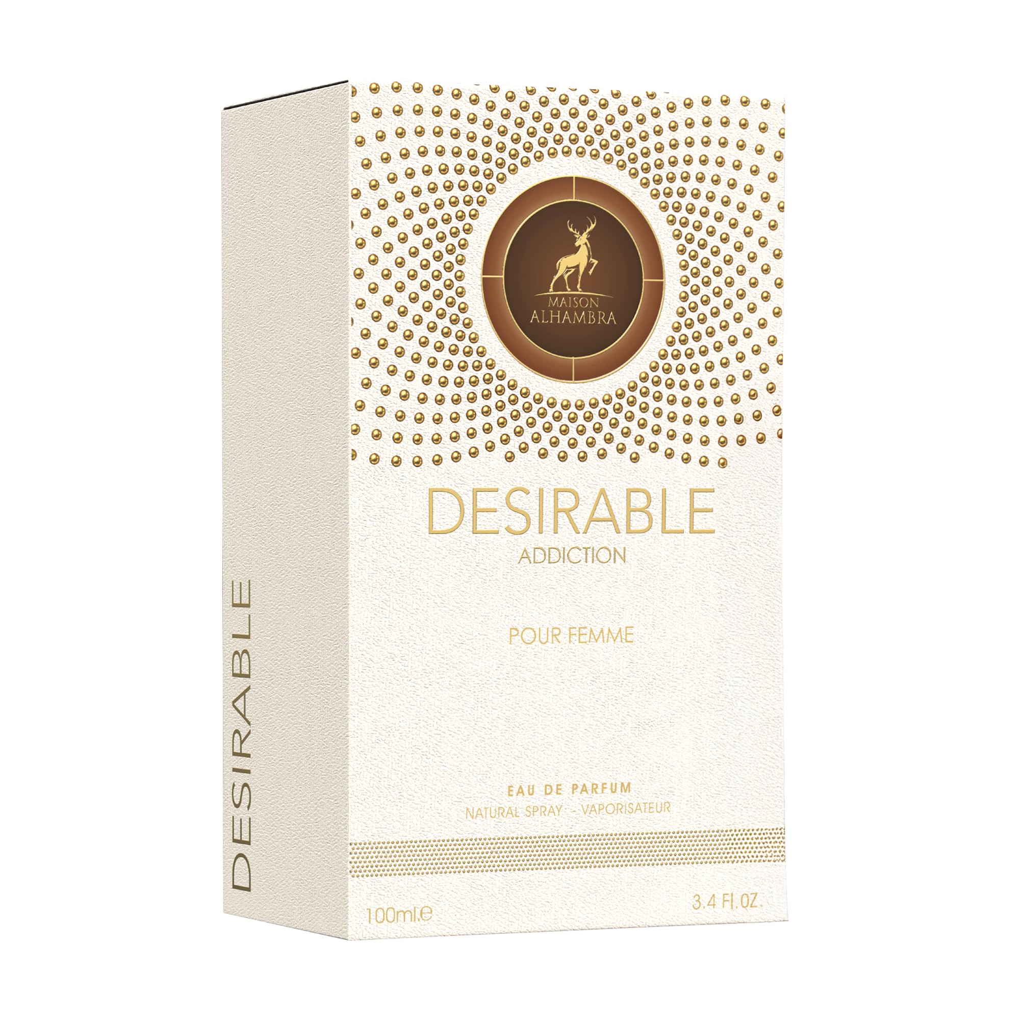 Desirable Addiction By Maison Alhambra For Men EDP 3.4 oz - Thumbnail 3