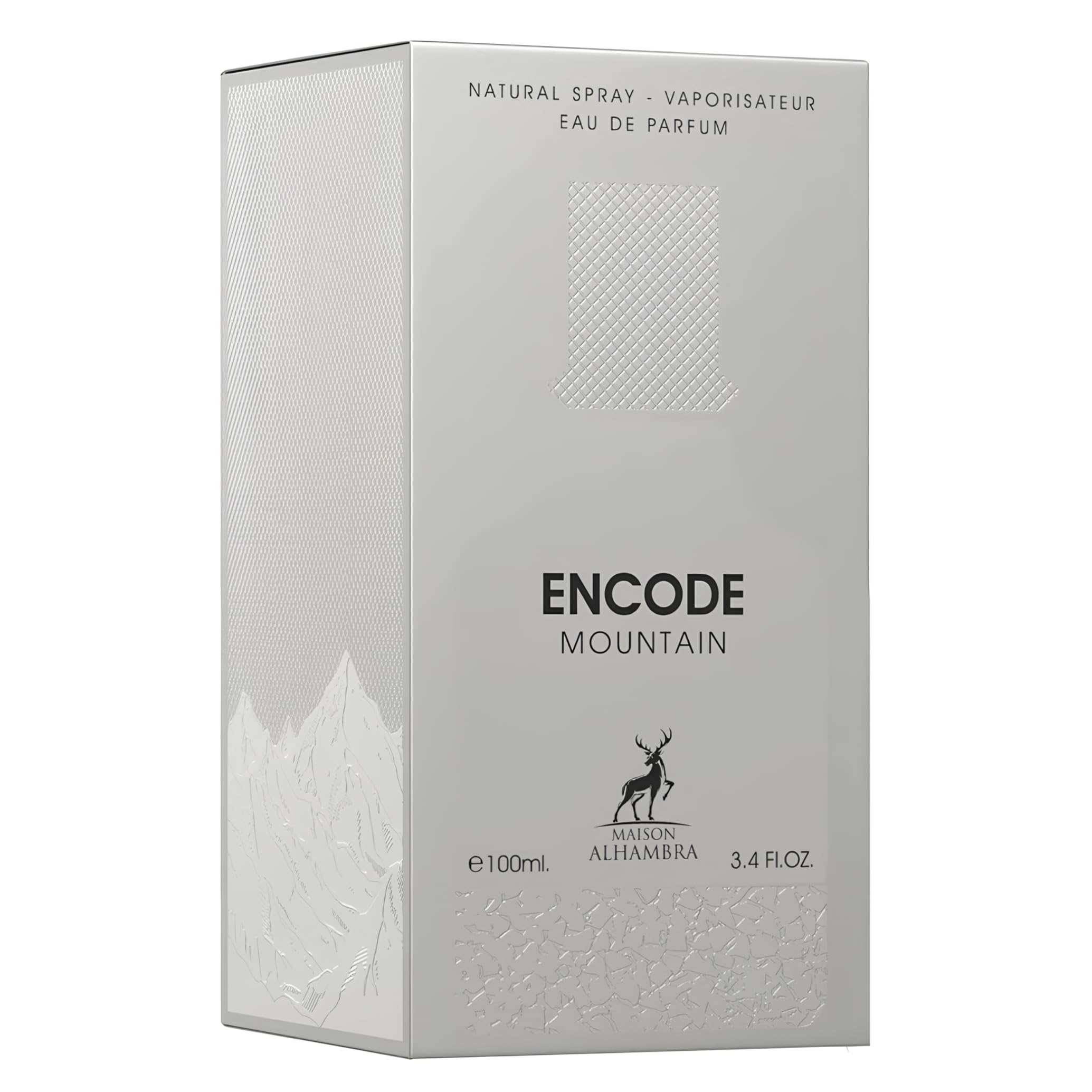 Maison Alhambra Encode Mountain | Crisp Juniper Vetiver Leather Accord | Bold