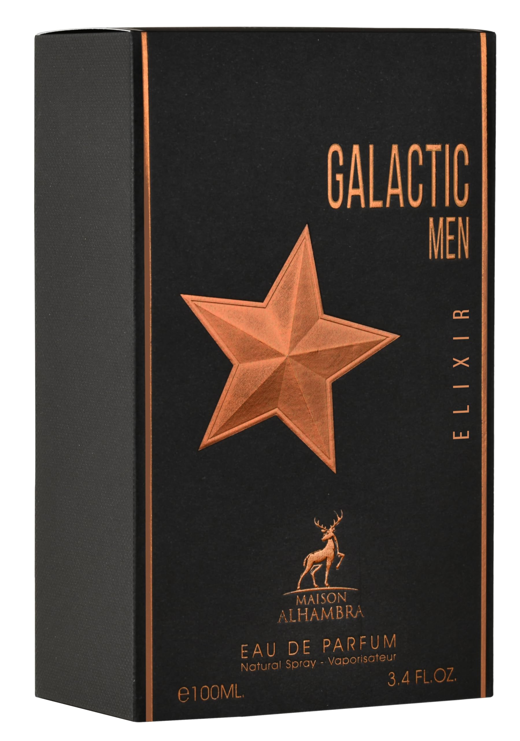 Galatic Elixir By Maison Alhambra For Men EDP 3.4 oz - Thumbnail 3