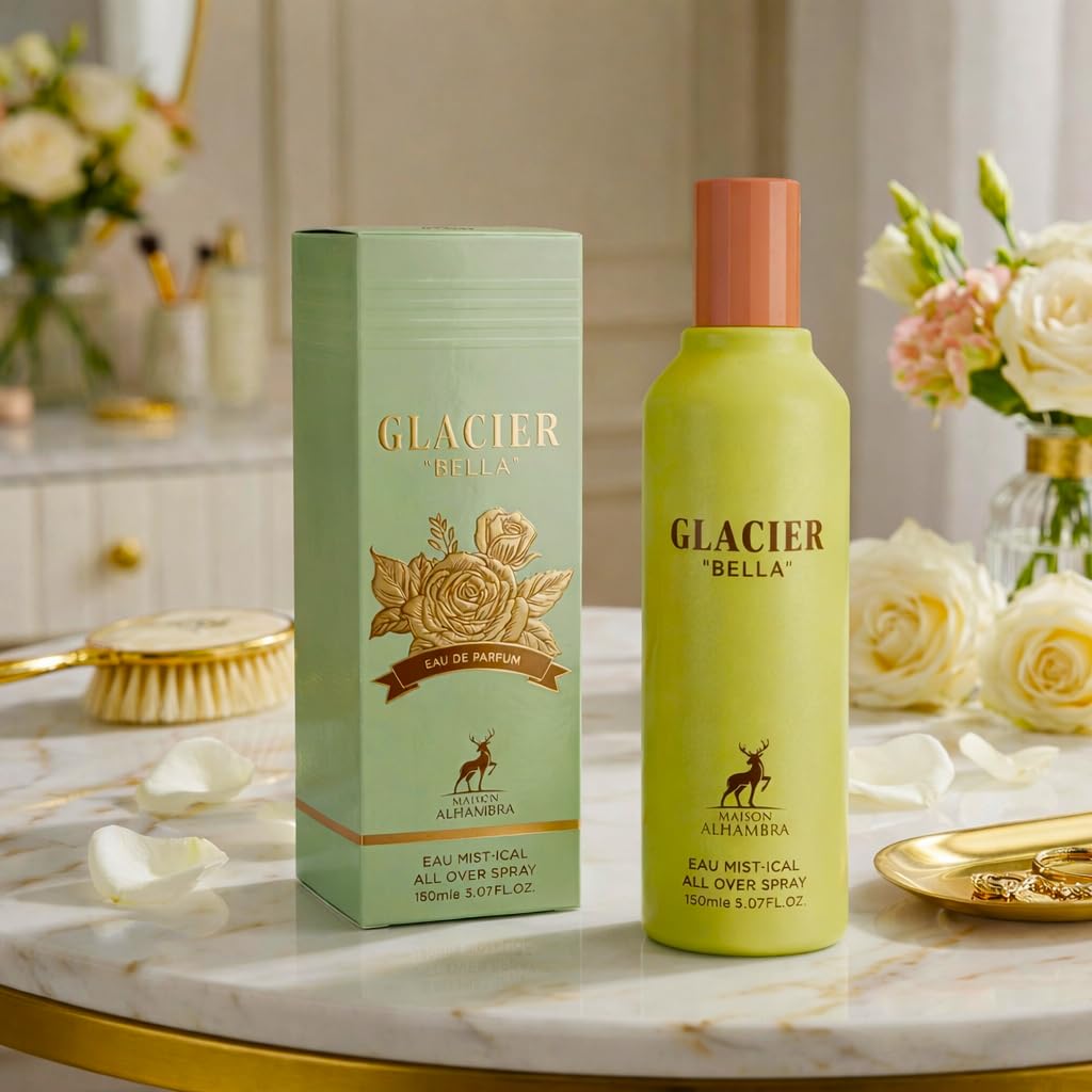 Maison Alhambra Glacier Bella Fruity Fresh Sweet Vanilla All Over Long Lasting - Thumbnail 3