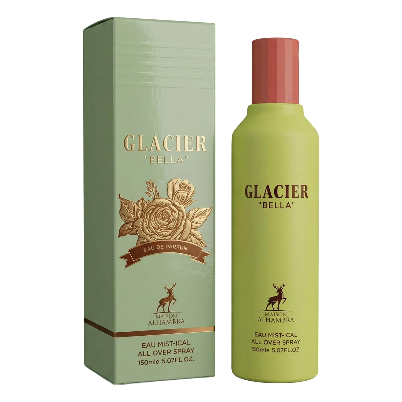 Maison Alhambra Glacier Bella Fruity Fresh Sweet Vanilla All Over Long Lasting