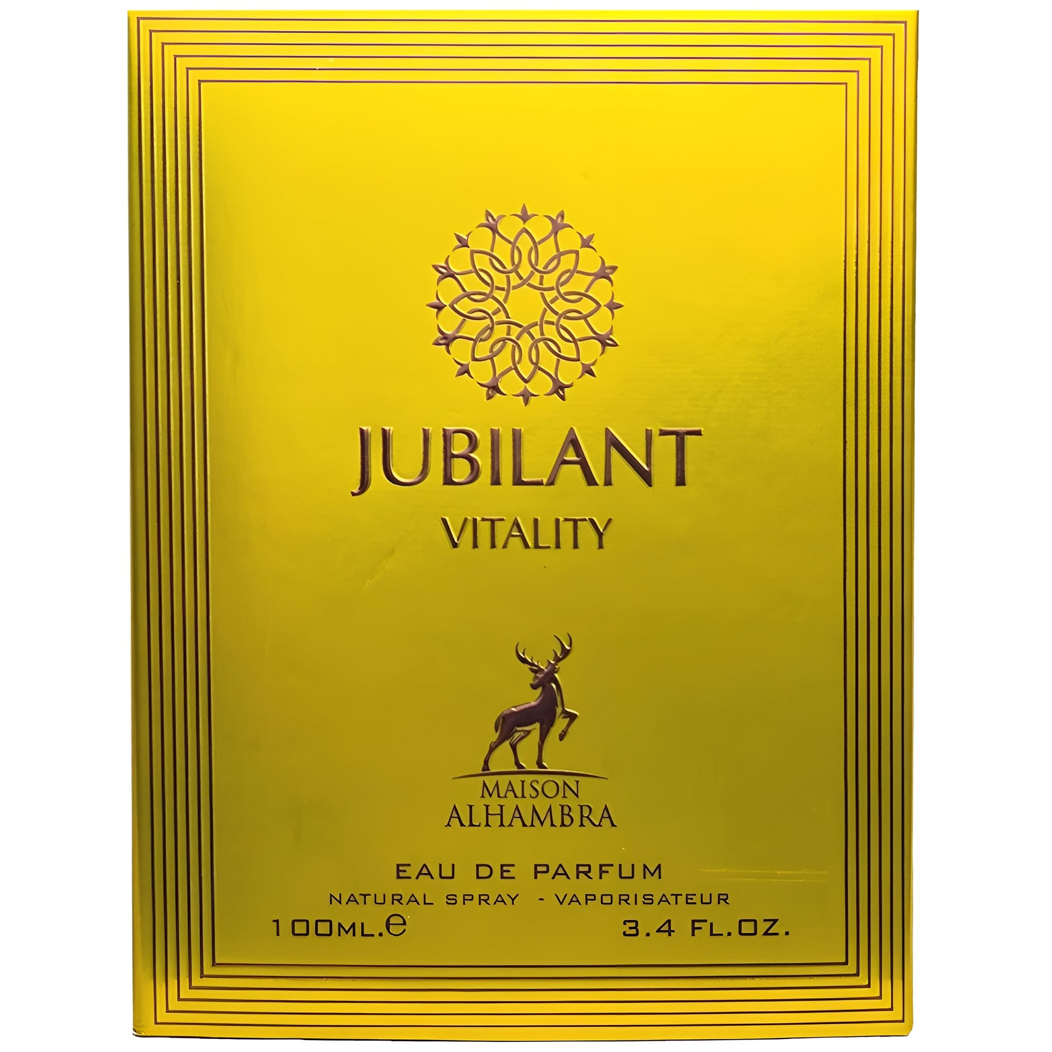 Maison Alhambra Jubilant Vitality Citrus Spicy Green Amber Long Lasting for - Thumbnail 3