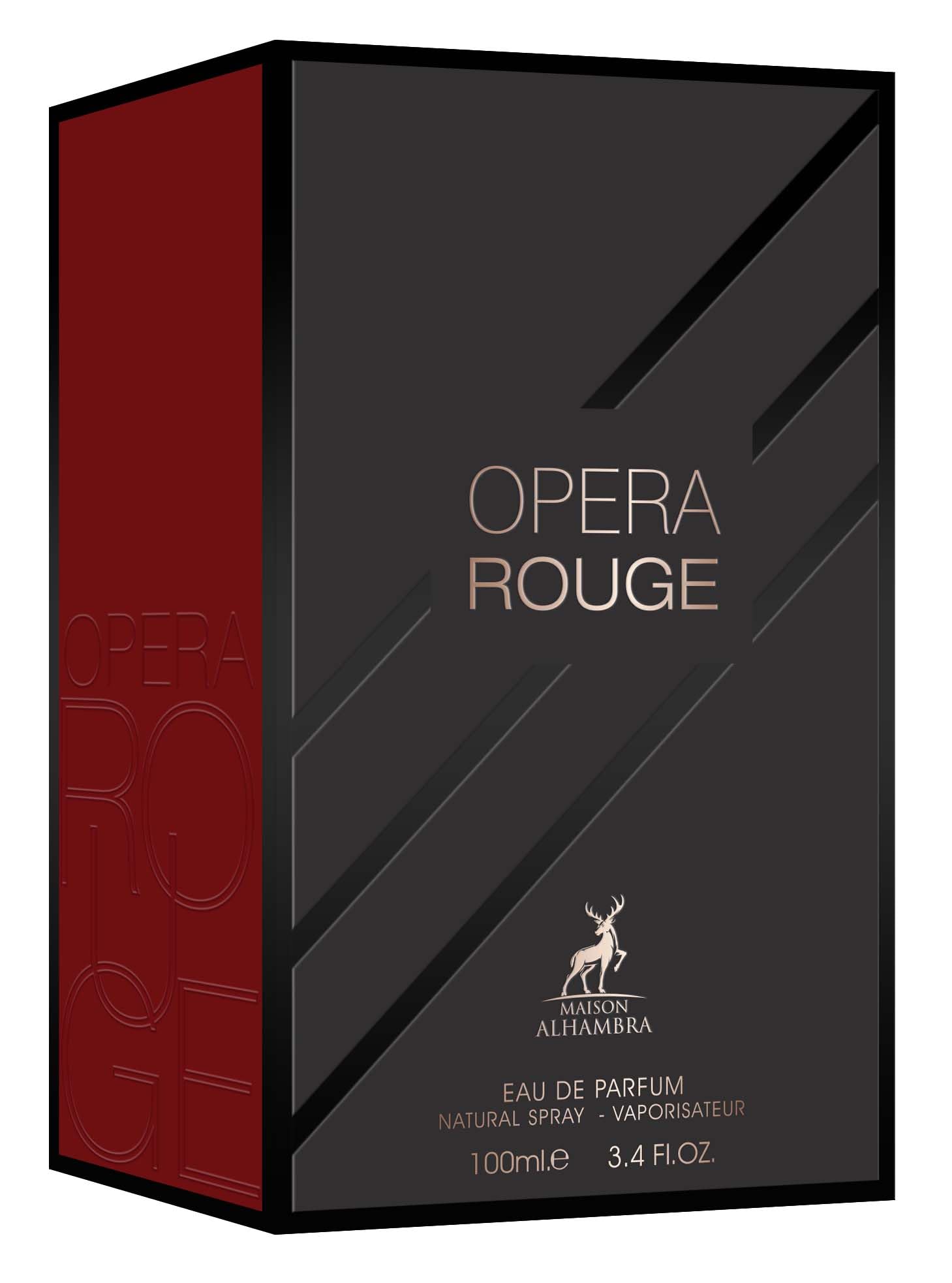 Maison Alhambra Opera Rouge Playful Blend of Fruity Floral Creamy Warmth Long - Thumbnail 2