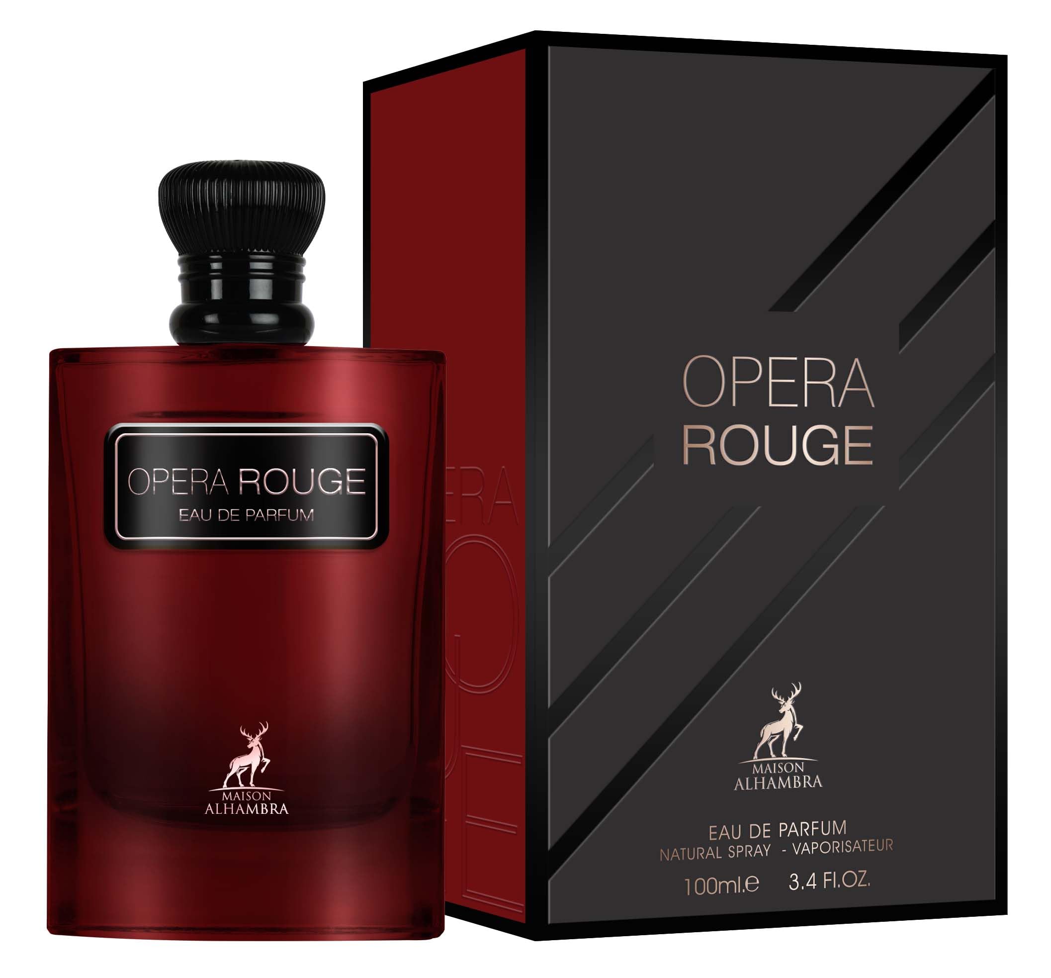 Maison Alhambra Opera Rouge Playful Blend of Fruity Floral Creamy Warmth Long