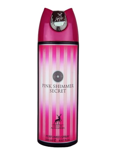 Maison Alhambra Pink Shimmer Perfumed Deo For Women 6.7 oz - Thumbnail 2