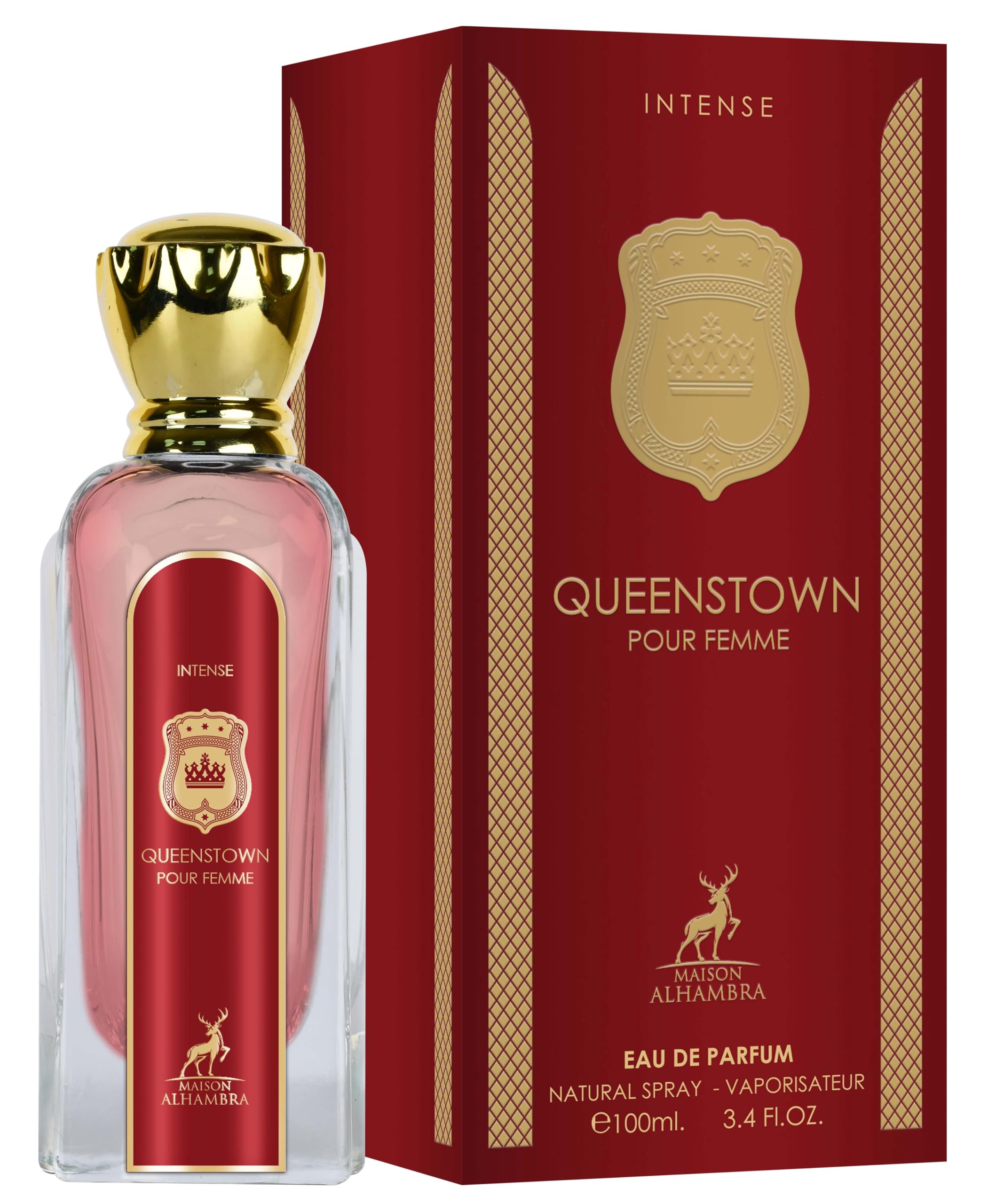 Queenstown Intense By Maison Alhambra For Women EDP 3.4 oz - Thumbnail 2