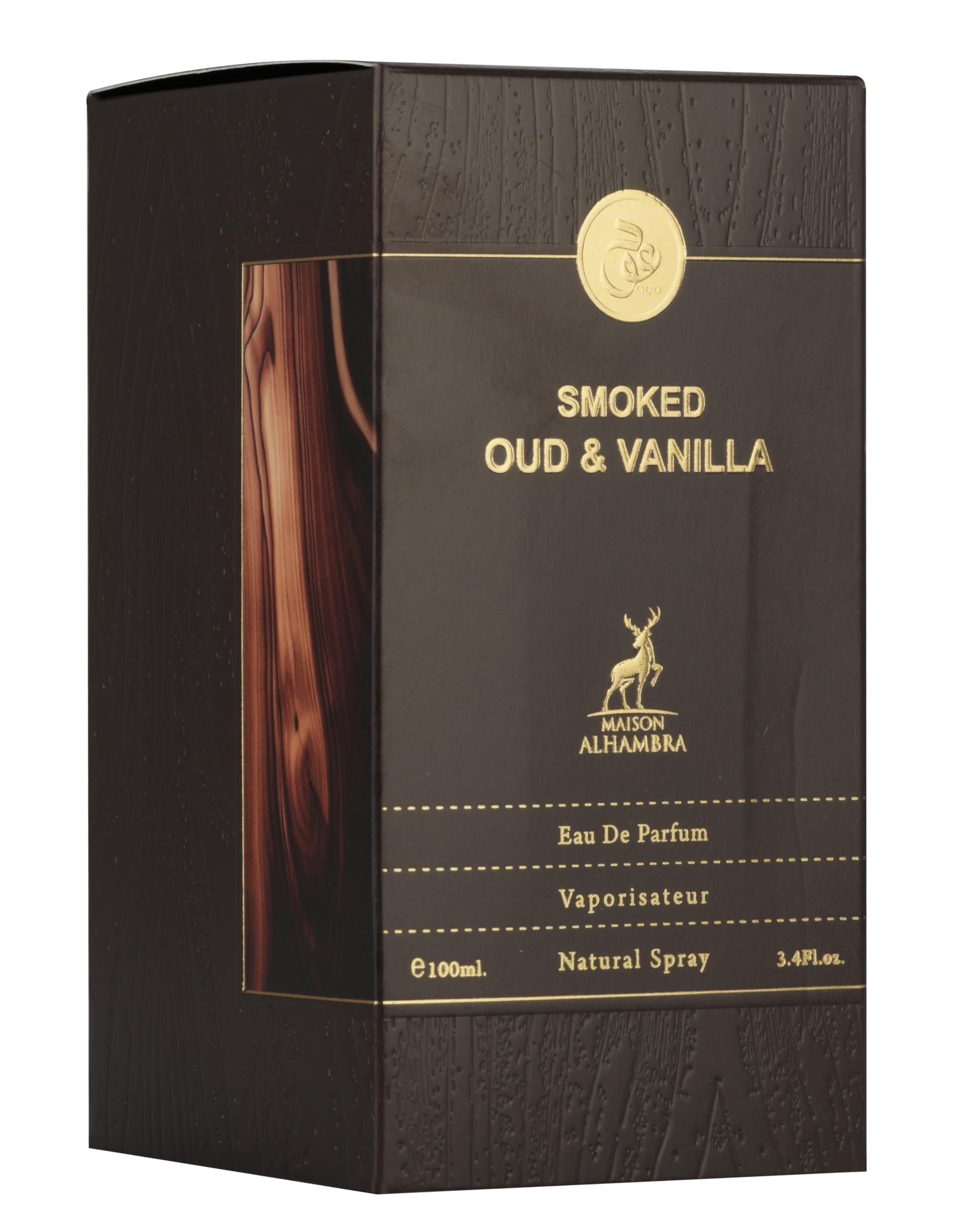 Maison Alhambra Smoked Oud Vanilla for Unisex / Unisex EDP 100 ml (3.4 oz) - Thumbnail 2