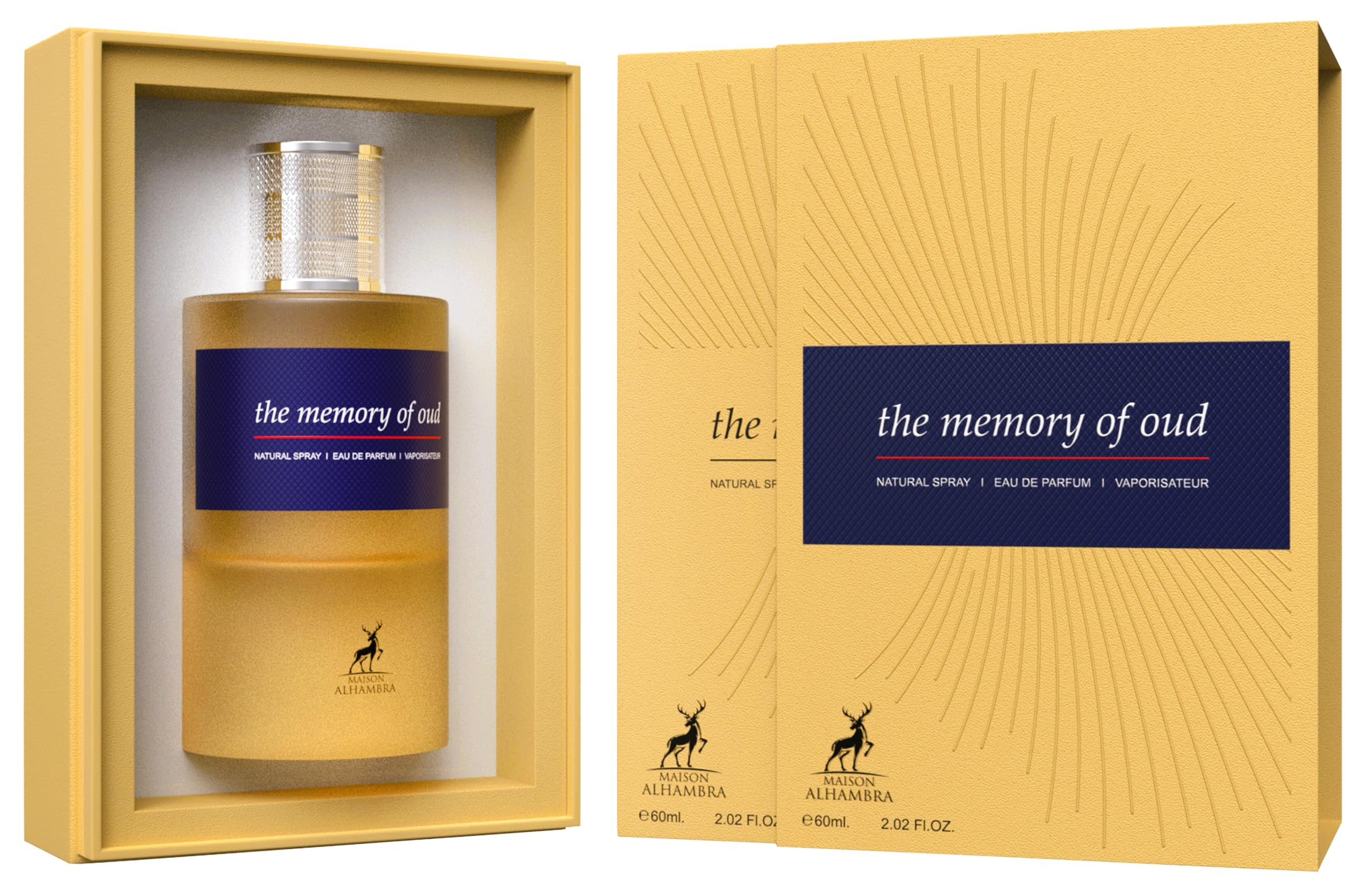 Maison Alhambra the Memory of Oud Spicy Fruity Leather Oud Long Lasting for