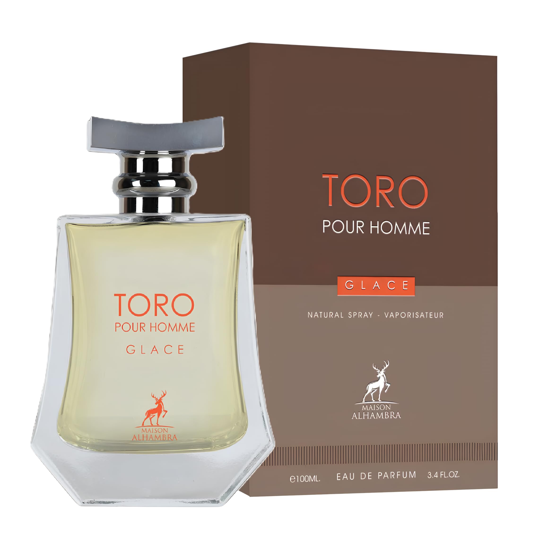 Maison Alhambra Toro Pour Homme Glace Citrusy Aromatic Spicy Woody Long Lasting