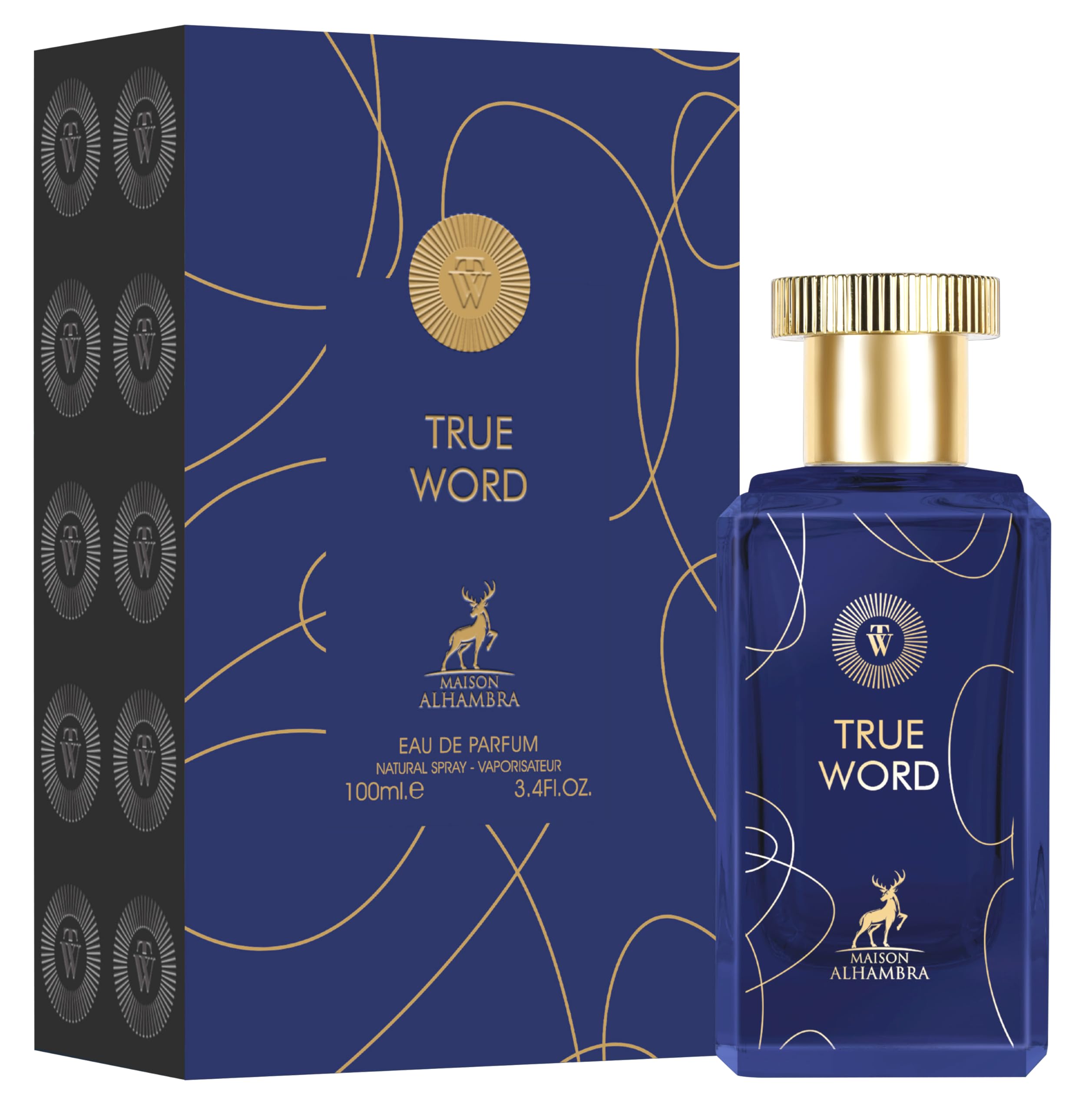 Maison Alhambra True Word Fruity Citrus Floral Amber Long Lasting / For Men EDP