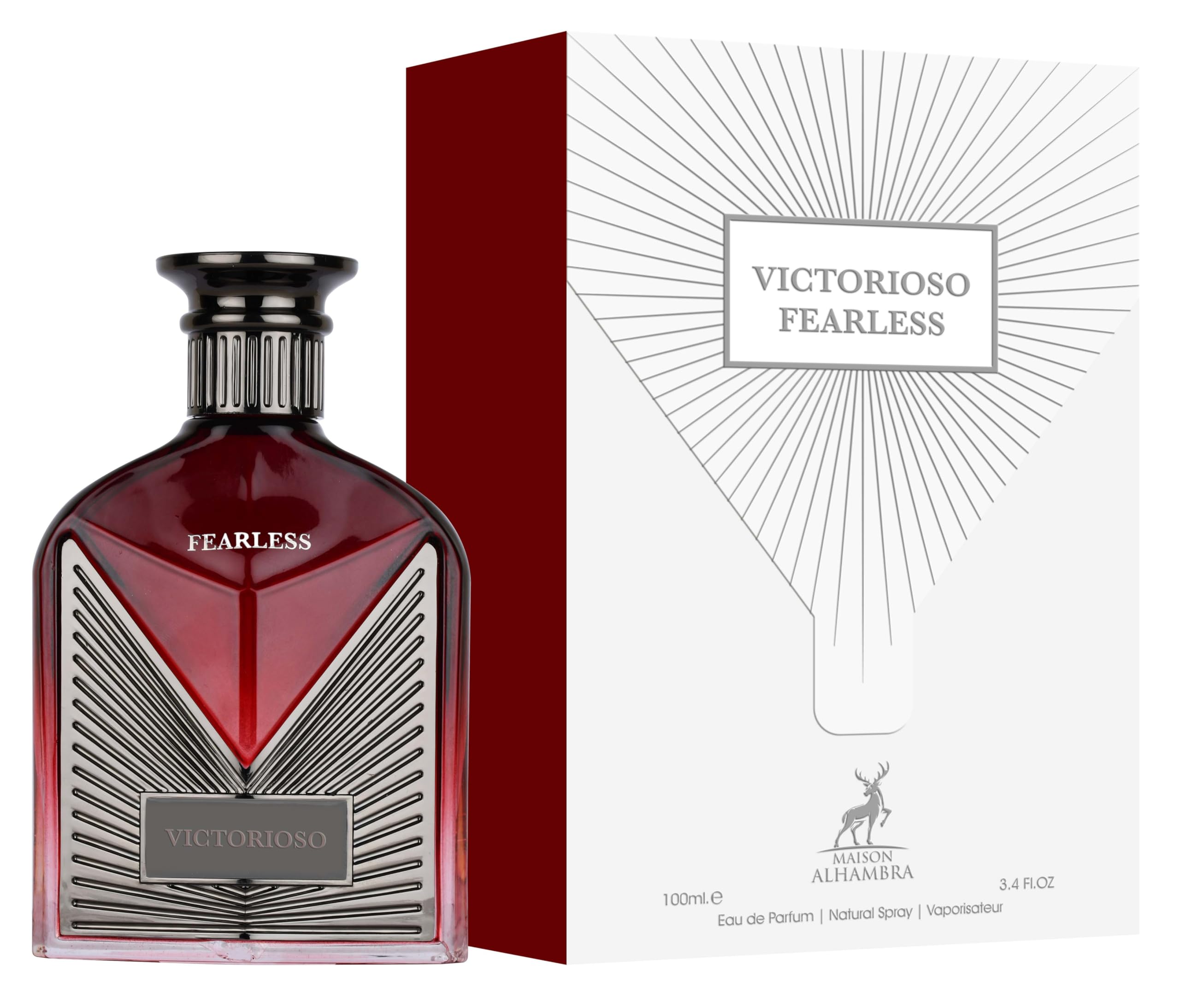 Maison Alhambra Victorioso Fearless 3.4 M United Arab Emir. 48pcs Bybox EDP - Thumbnail 2