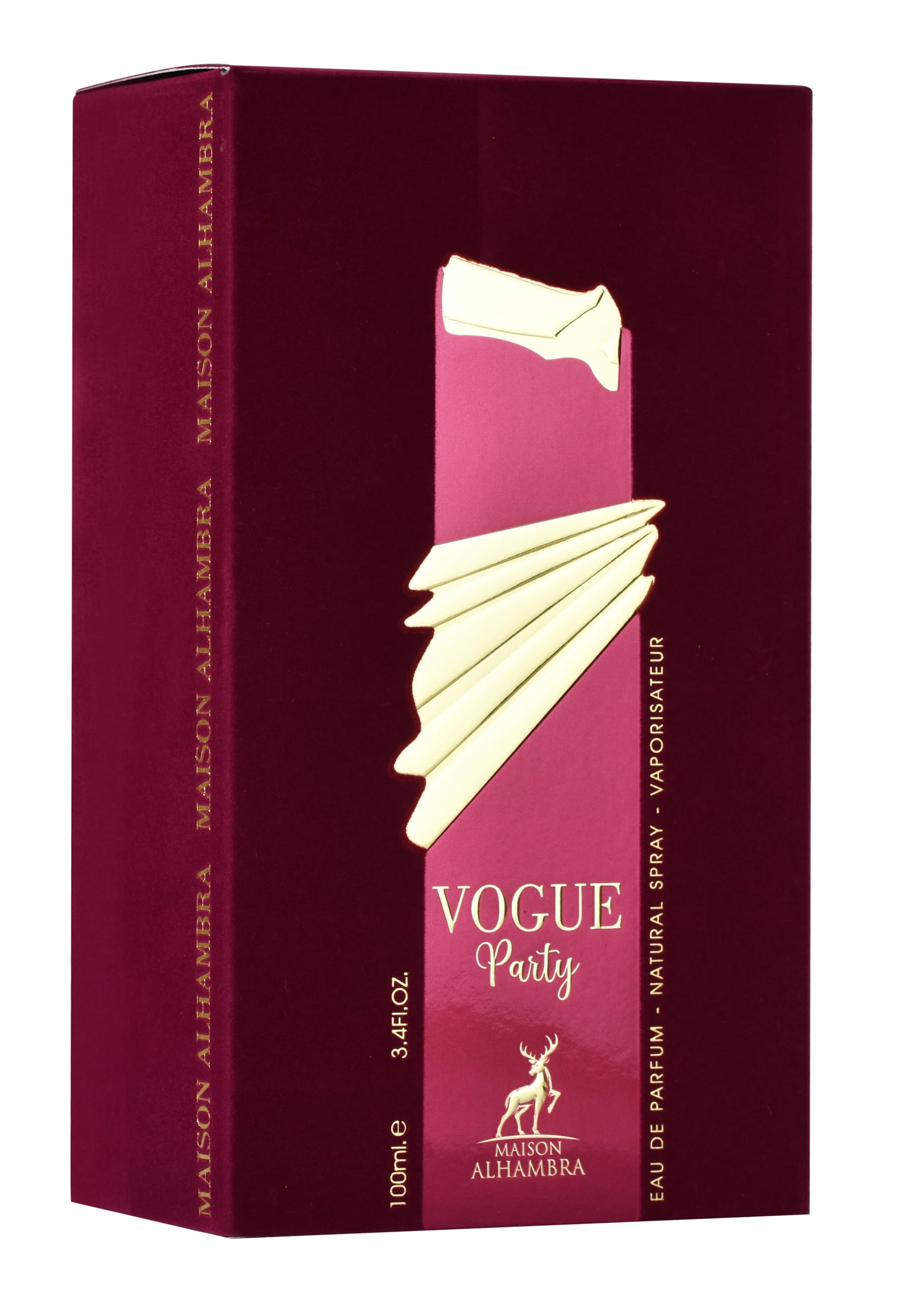 Vogue Party By Maison Alhambra For Women EDP 3.4 oz - Thumbnail 3
