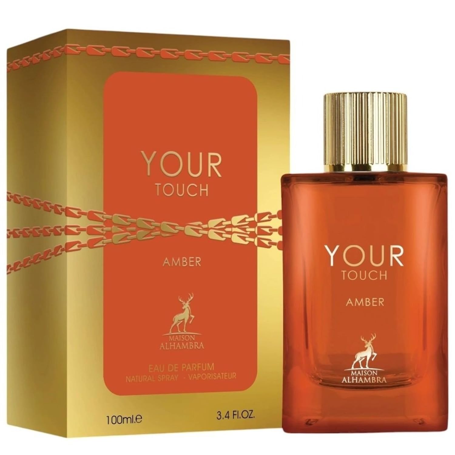 Maison Alhambra Your Touch Amber Aromatic Amber Sweet Warm Long Lasting / For - Thumbnail 2