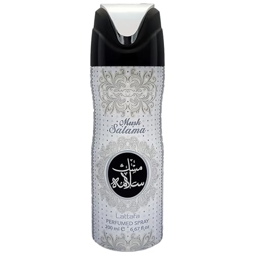 [Deodorant] Lattafa Musk Salama Fruity Musky Amber Woody Perfumed Deodorant for Unisex / - Thumbnail 3