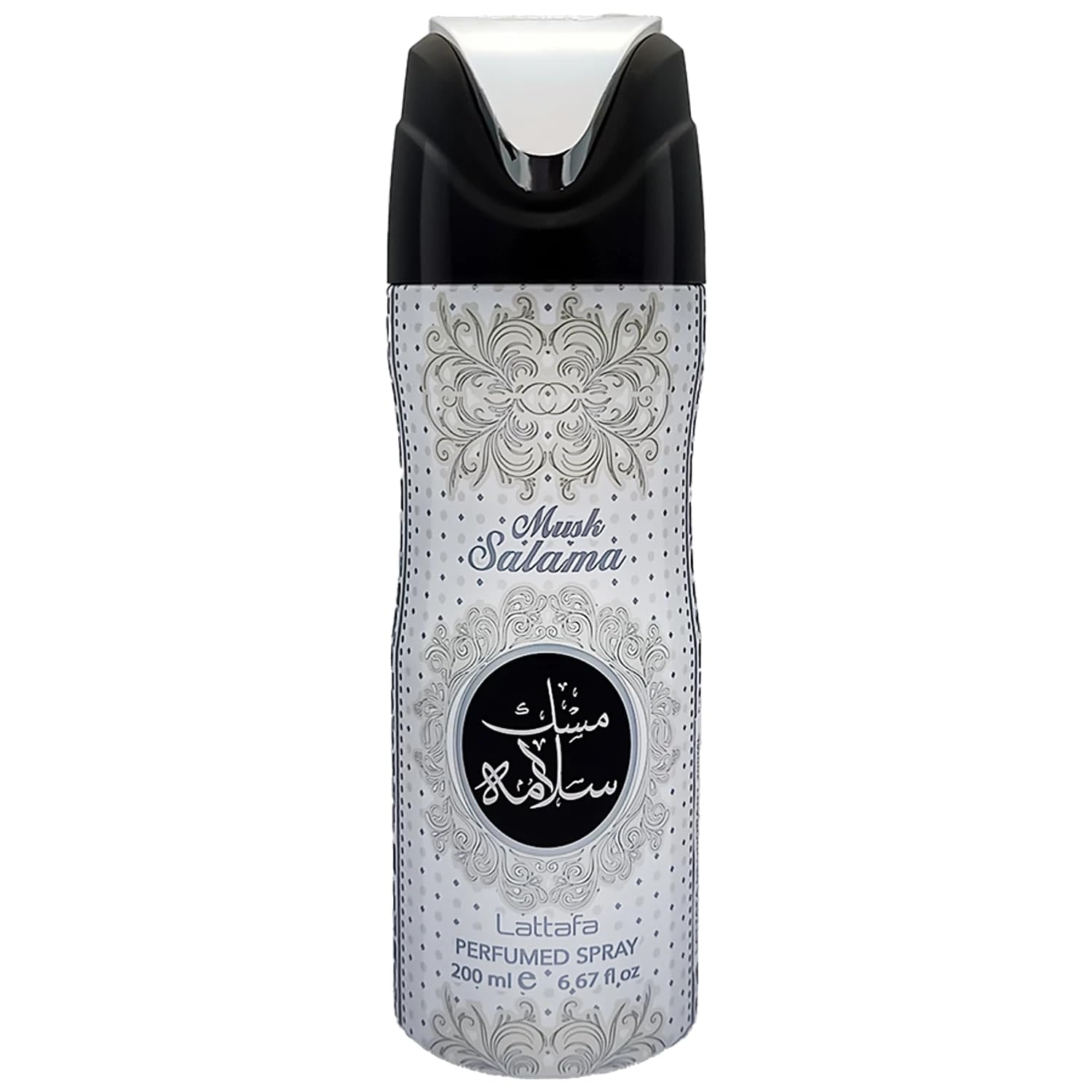 [Deodorant] Lattafa Musk Salama Fruity Musky Amber Woody Perfumed Deodorant for Unisex / - Thumbnail 1