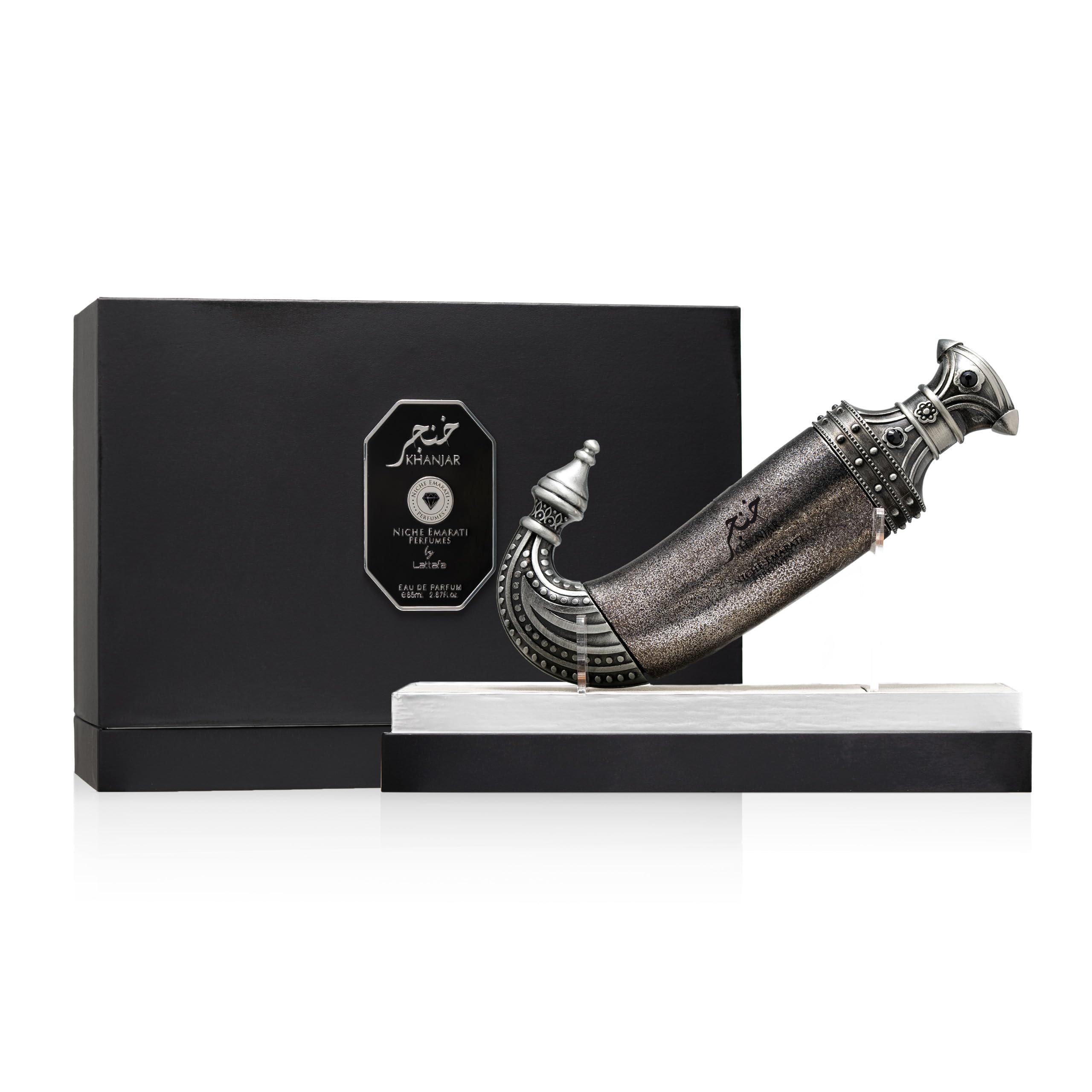 Lattafa Niche Emarati Khanjar Spicy Woody Powdery Leathery for Everyone / EDP - Thumbnail 2