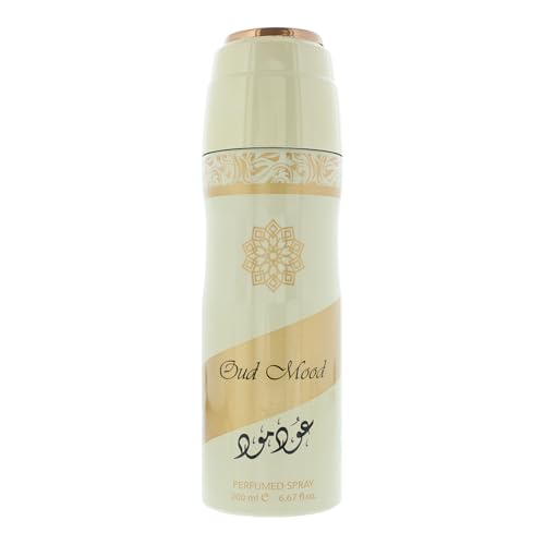 [Deodorant] Lattafa Oud Mood Perfumed Deodorant Unisex 6.67 oz - Thumbnail 3