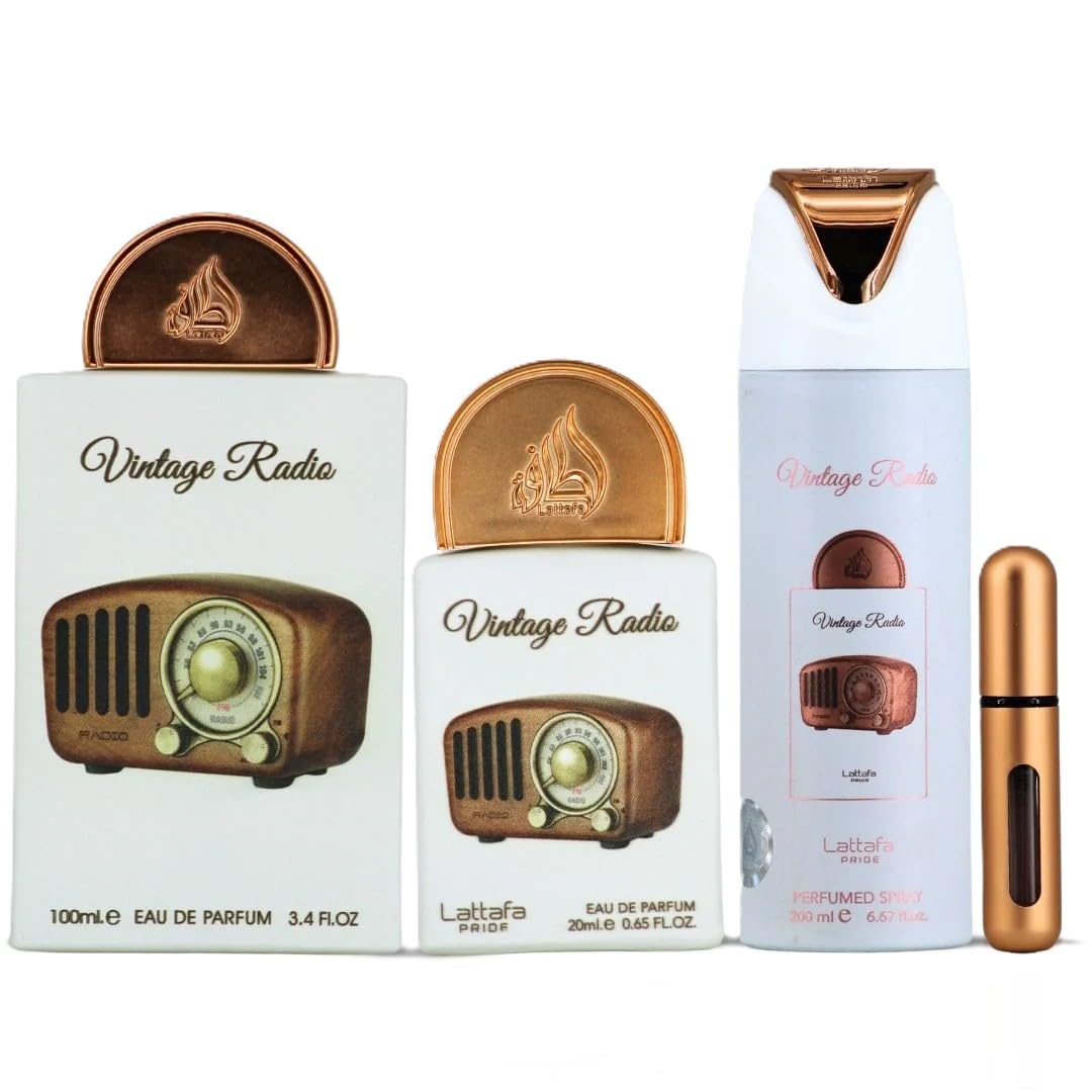 [Set] Lattafa Pride Vintage Radio 3.4 U+ + 6.7 Bs United Arab Emir. 20pcs Bybox EDP - Thumbnail 3