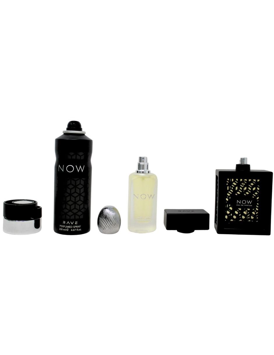 [Set] Lattafa Rave Now 3 Piece Set For Men EDP 3.4 oz - Thumbnail 3