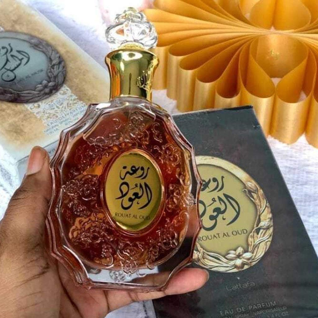 Lattafa Rouat Al Oud for Unisex Unisex EDP 3.4 oz - Thumbnail 2