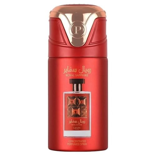 [Deodorant] Lattafa Royal Sapphire Concentrated Perfumed Deodorant Unisex 9 oz - Thumbnail 2