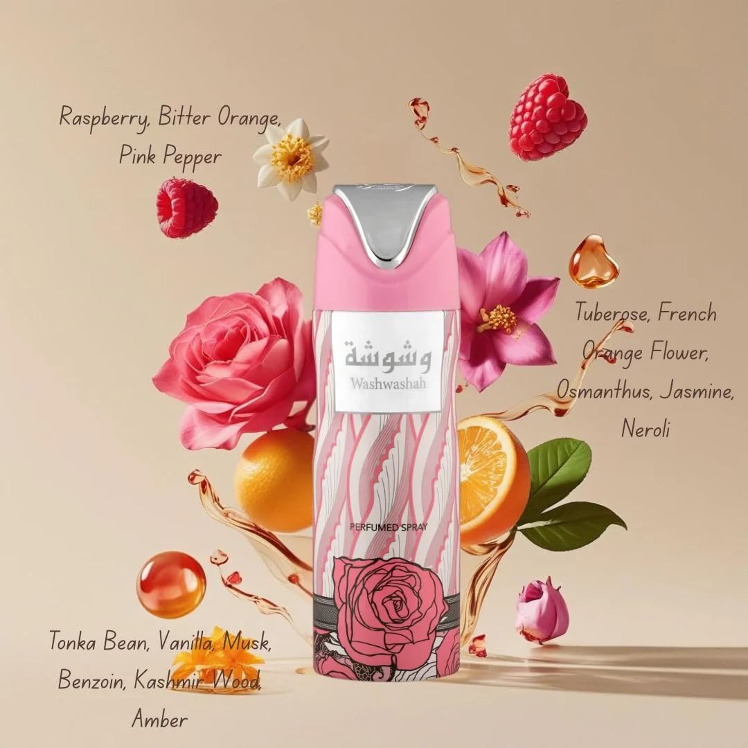 [Deodorant] Lattafa Washwashah 6.8 Body Deo L United Arab Emir. 96pcs Bybox - Thumbnail 2