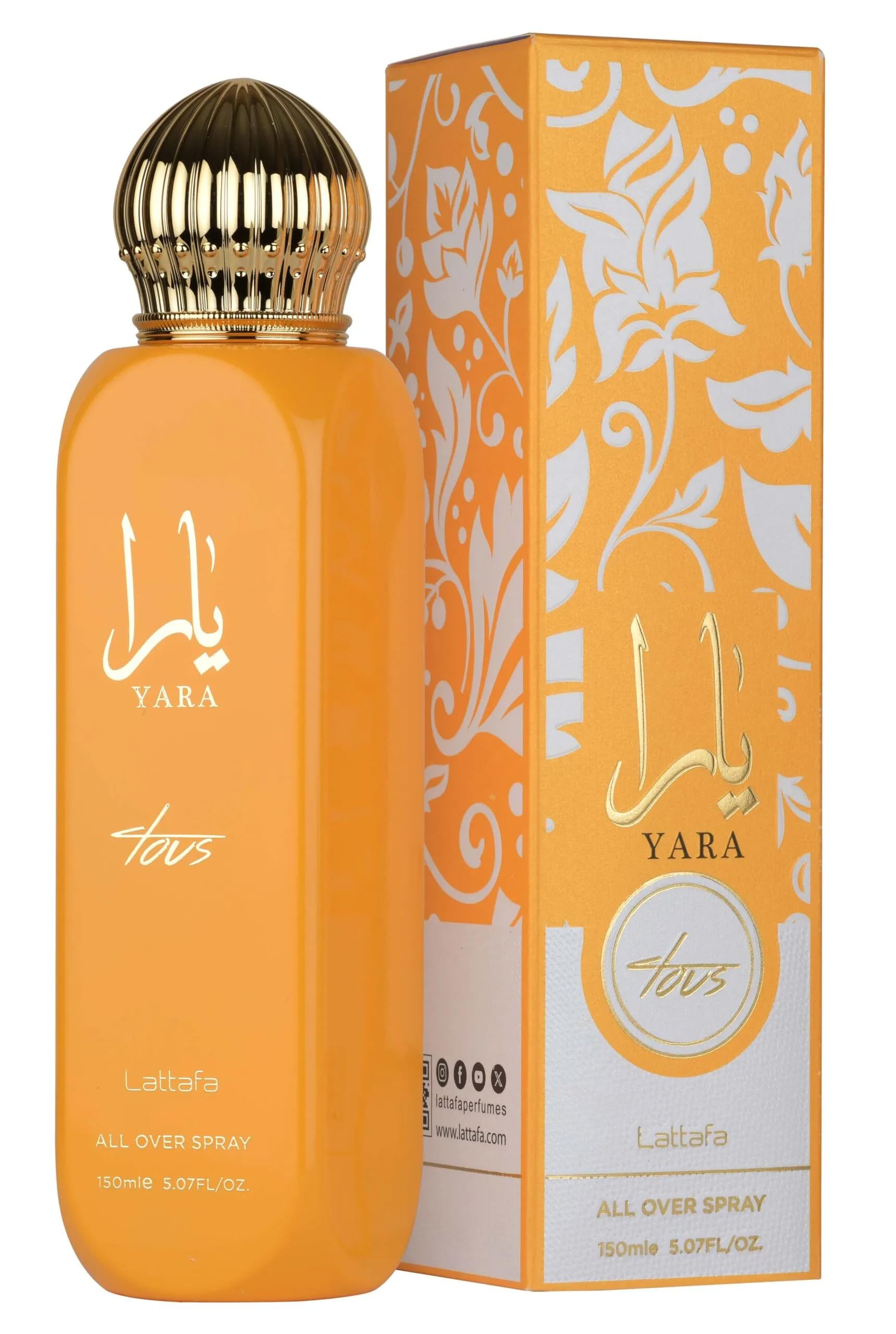 [Deodorant] Lattafa Yara Tous Tropical Fruity Floral Vanilla All Over Long Lasting / For - Thumbnail 2
