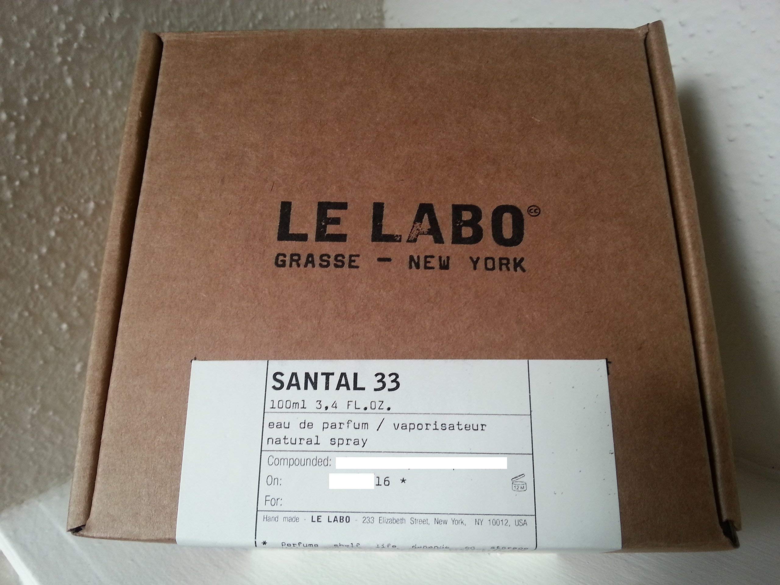 Santal No 33 By Le Labo for Unisex Unisex EDP 3.4 oz